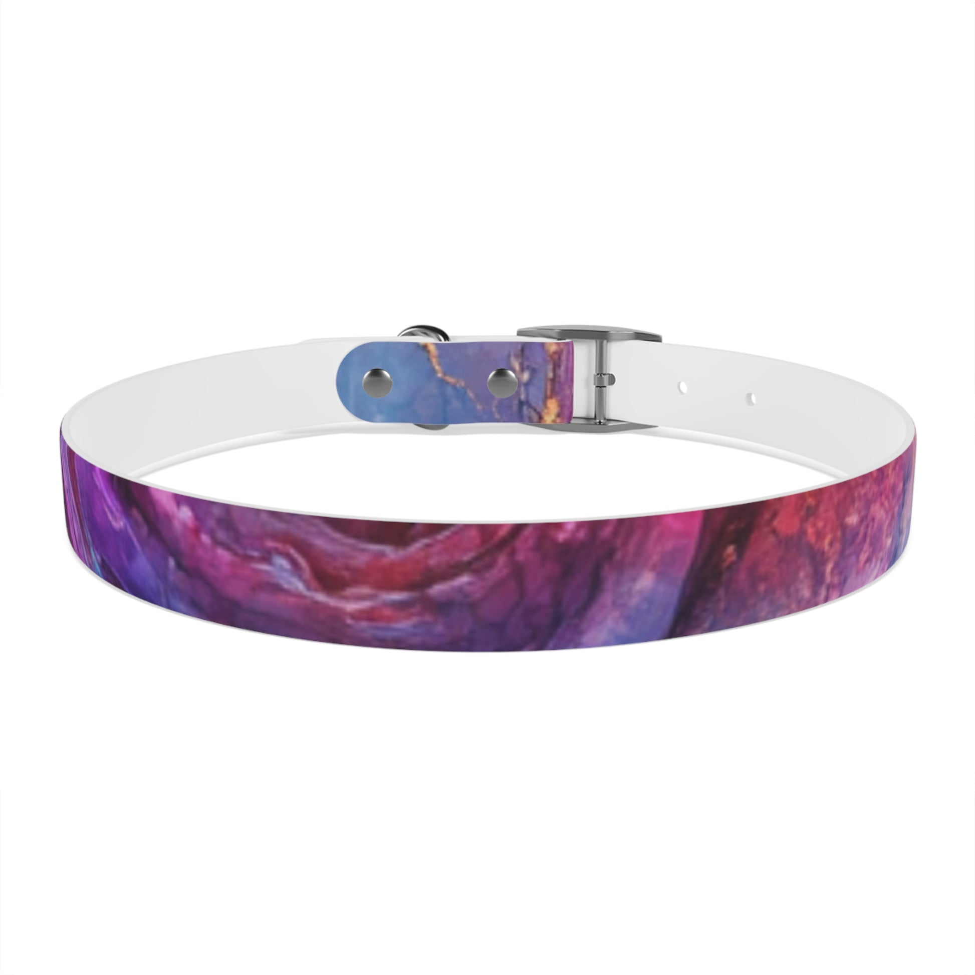 Colorful Cosmic Dog Collar, Stylish Pet Accessory for Dog Lovers, Unique Puppy Gift, Galaxy Print Collar for Special Occasions