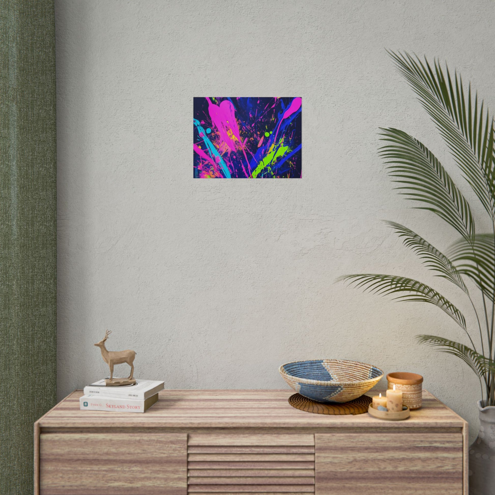 Vibrant Abstract Art Posters, Colorful Wall Decor, Modern Art Prints, Home Decoration, Unique Gift Idea, Party Decor