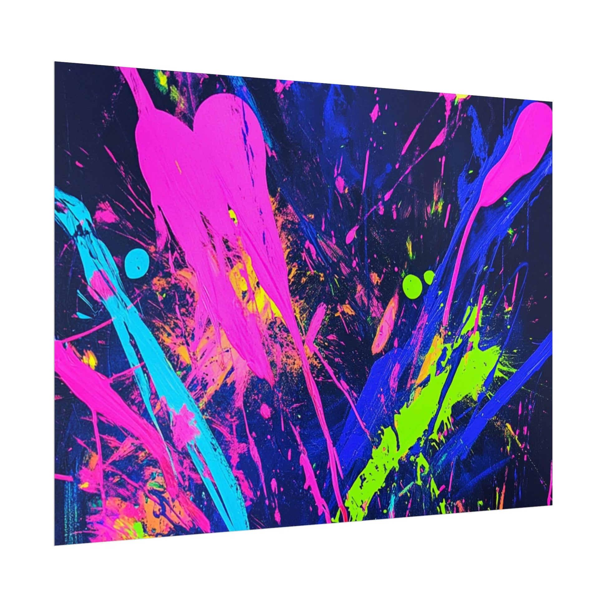 Vibrant Abstract Art Posters, Colorful Wall Decor, Modern Art Prints, Home Decoration, Unique Gift Idea, Party Decor
