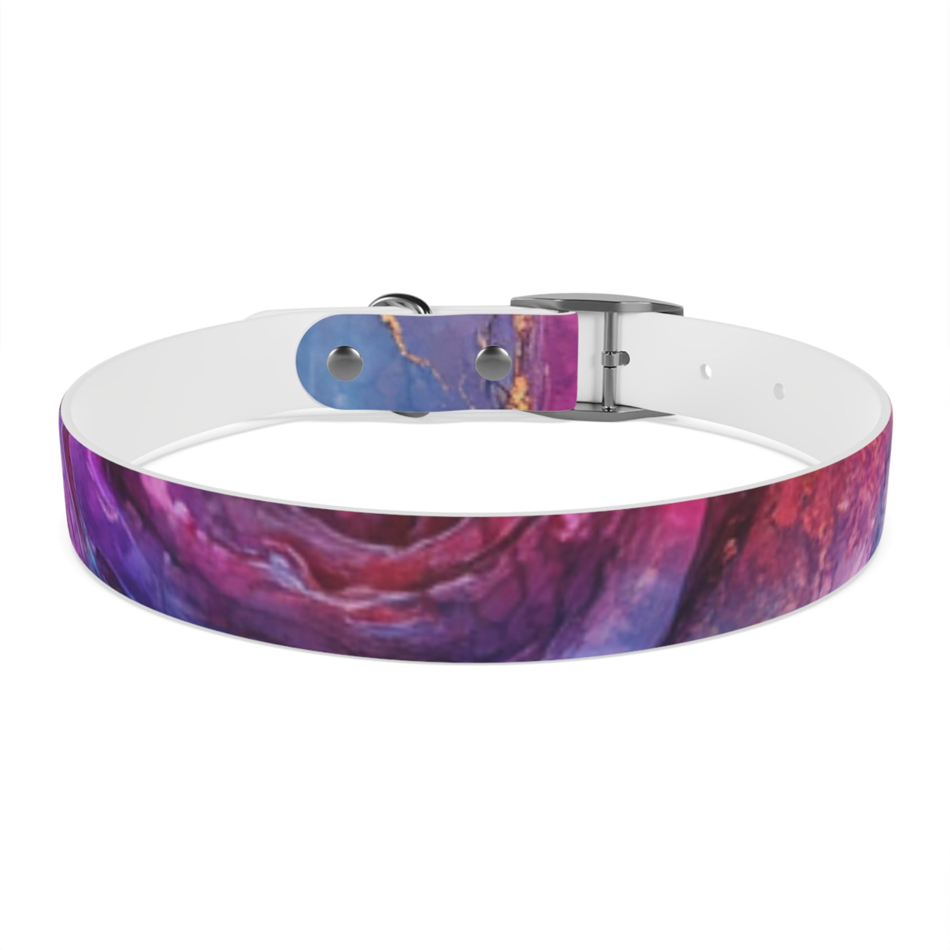 Colorful Cosmic Dog Collar, Stylish Pet Accessory for Dog Lovers, Unique Puppy Gift, Galaxy Print Collar for Special Occasions