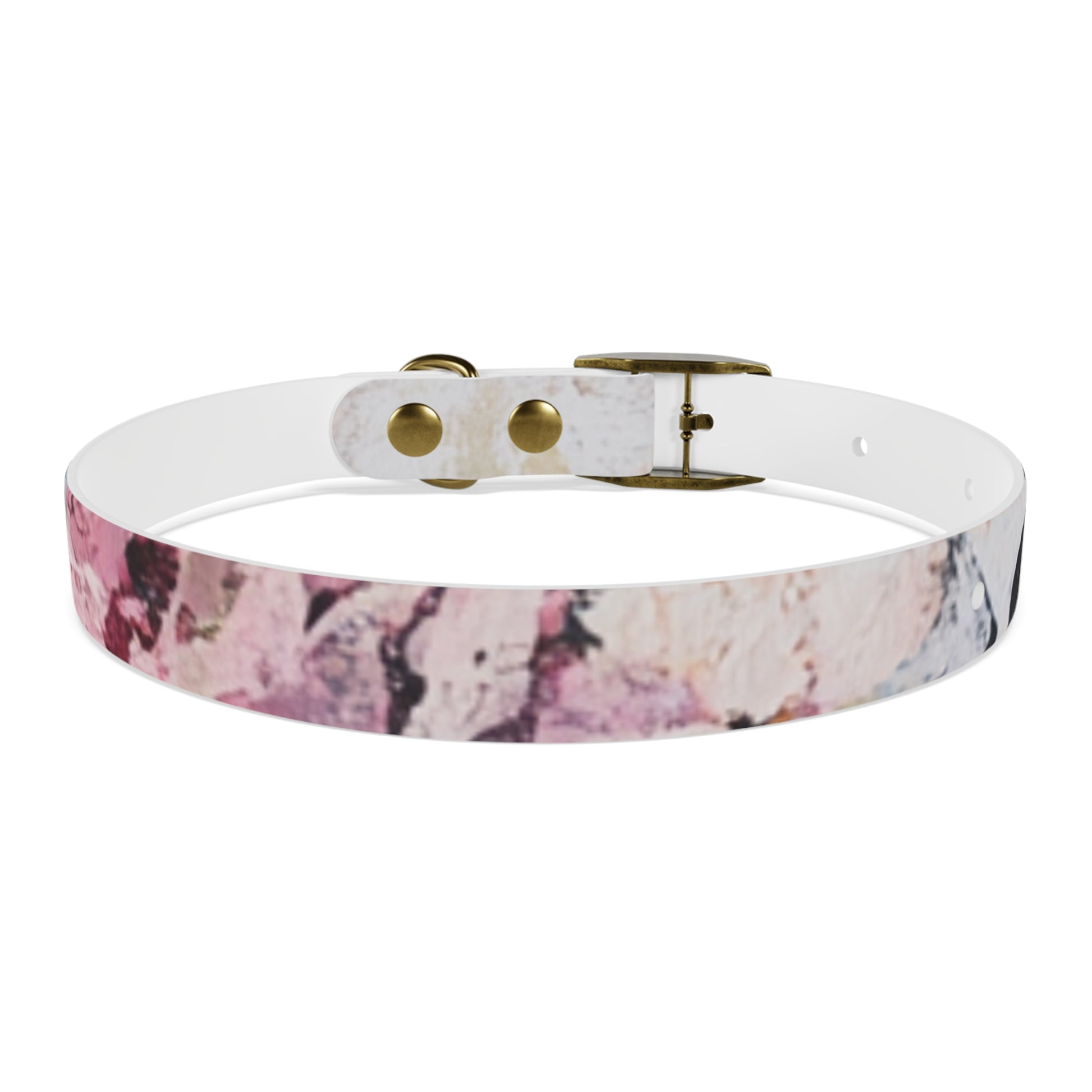 Stylish Floral Dog Collar, Pet Accessory, Adjustable Dog Collar, Handmade Dog Collar, Dog Lover Gift, Custom Pet Collar