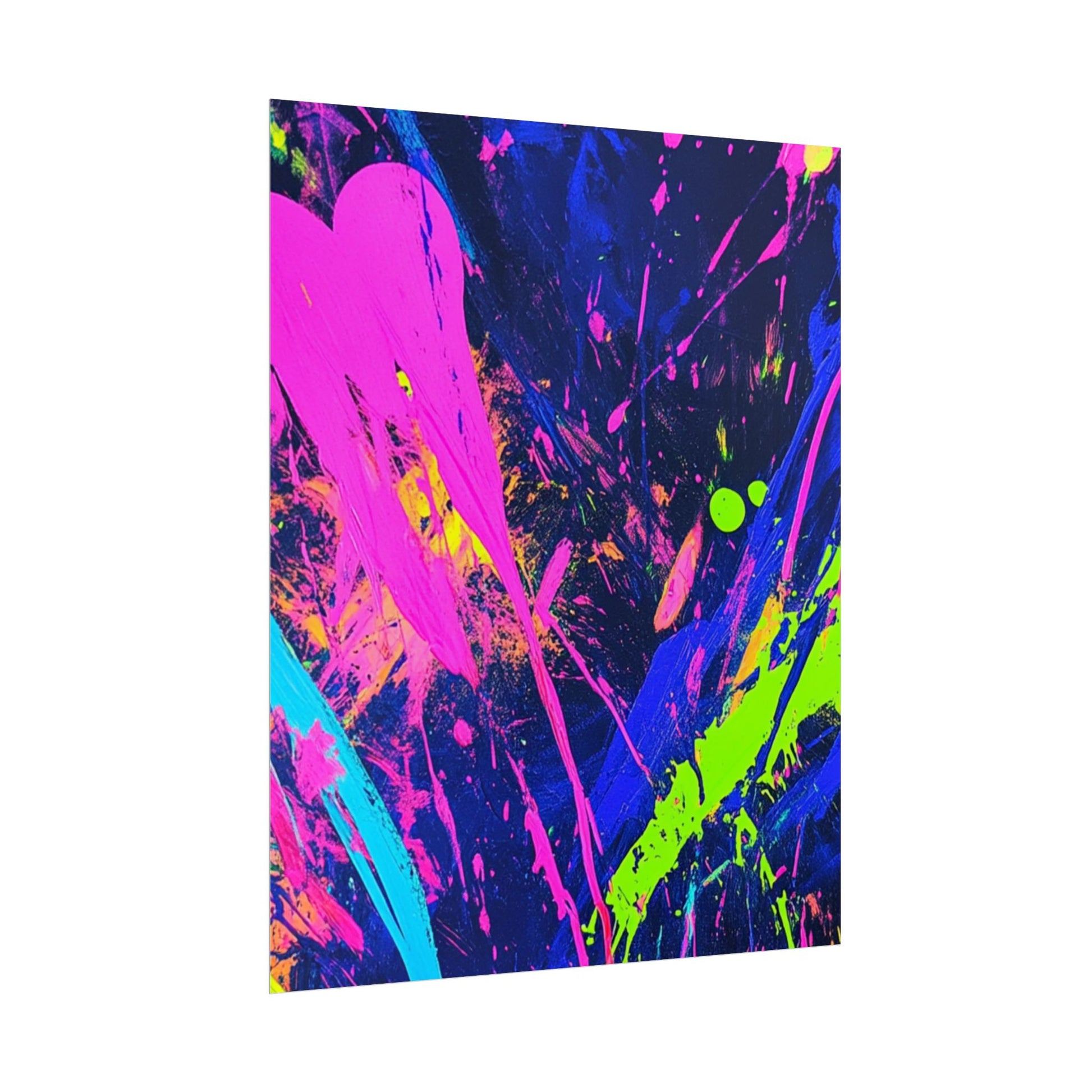 Vibrant Abstract Art Posters, Colorful Wall Decor, Modern Art Prints, Home Decoration, Unique Gift Idea, Party Decor