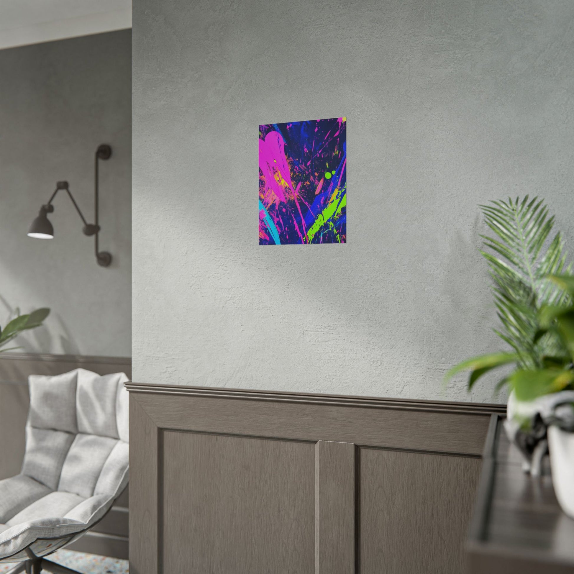 Vibrant Abstract Art Posters, Colorful Wall Decor, Modern Art Prints, Home Decoration, Unique Gift Idea, Party Decor