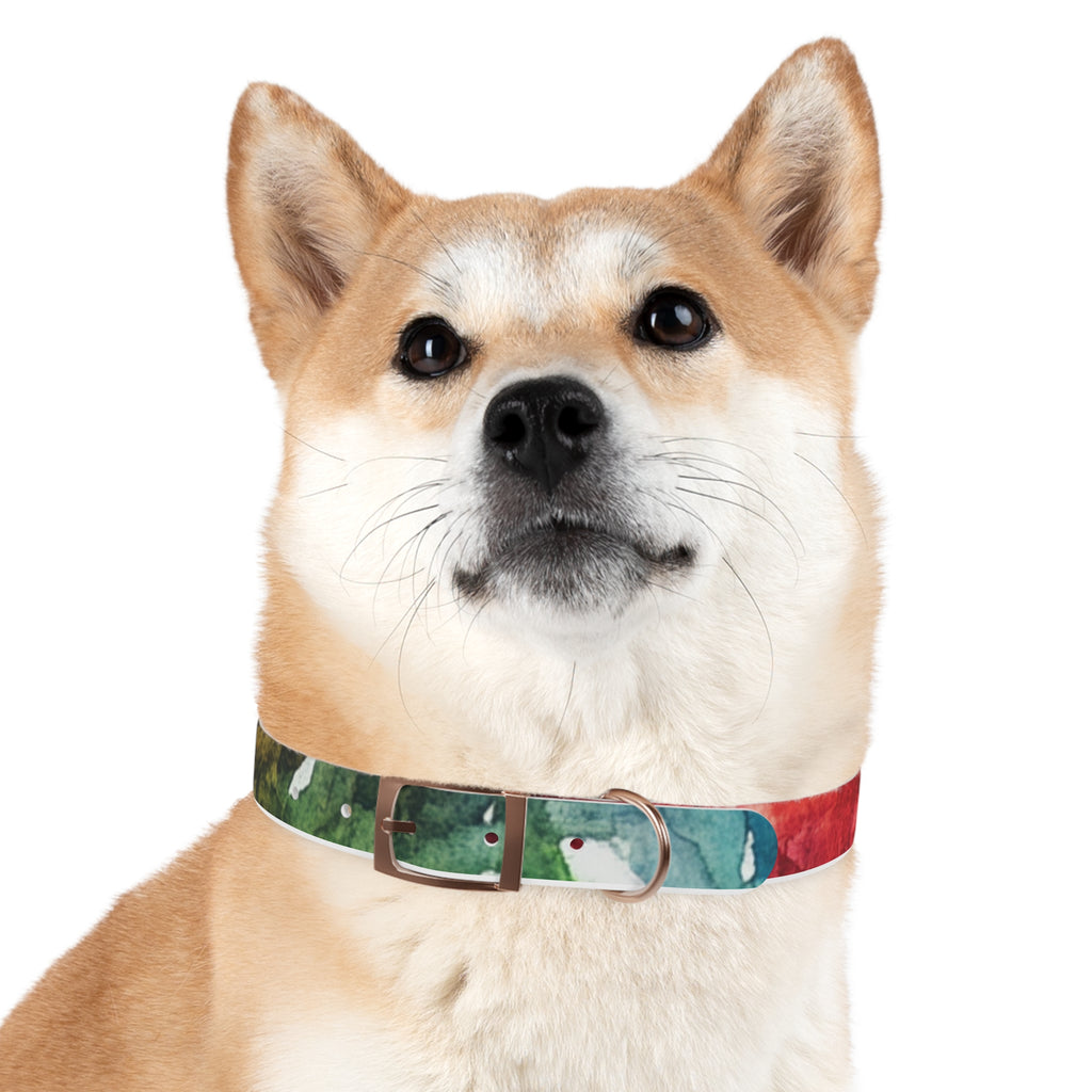 Vibrant Dog Collar for Stylish Pets, Pet Gift, Dog Fashion Accessory, Adjustable Dog Leash, Unique Pet Wear