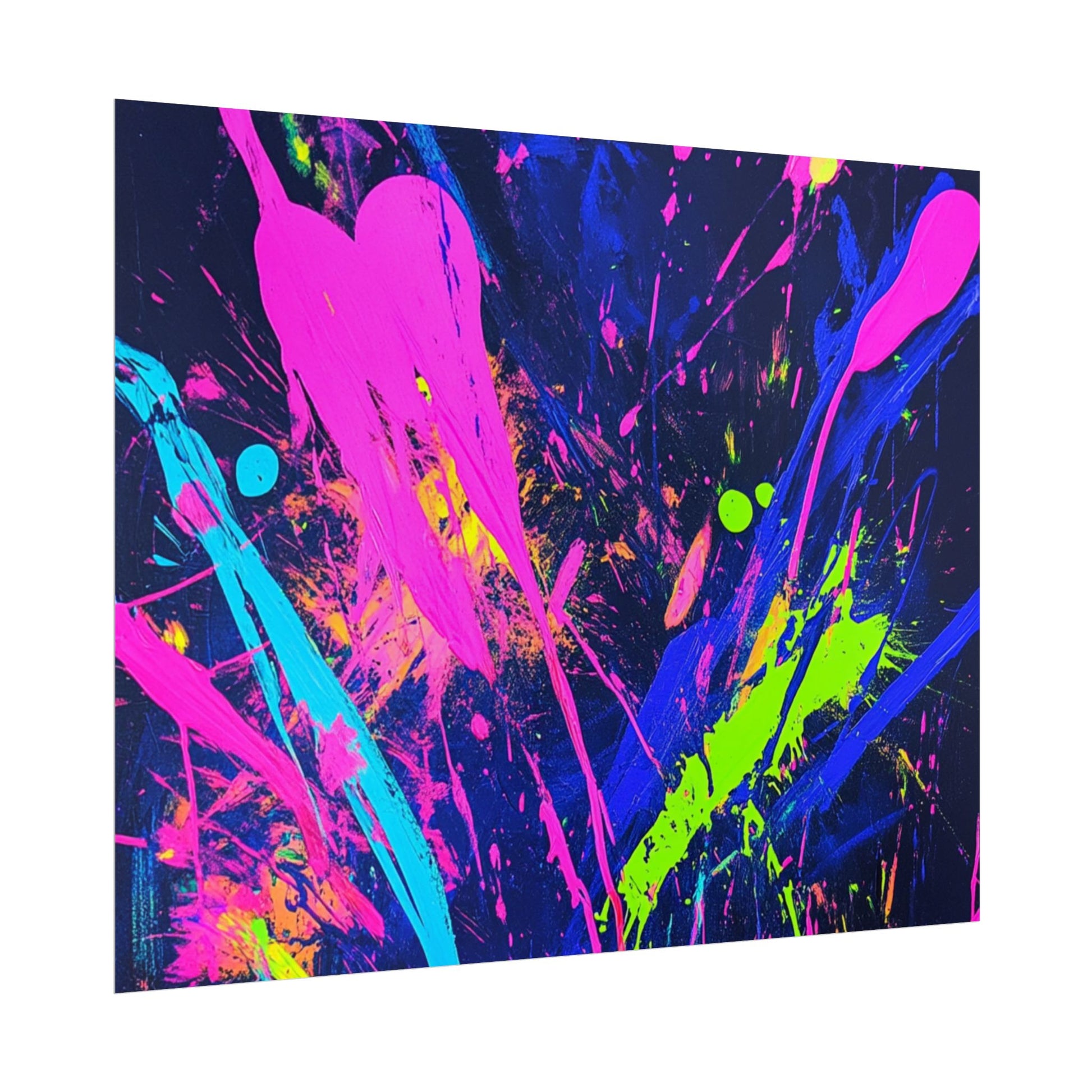 Vibrant Abstract Art Posters, Colorful Wall Decor, Modern Art Prints, Home Decoration, Unique Gift Idea, Party Decor