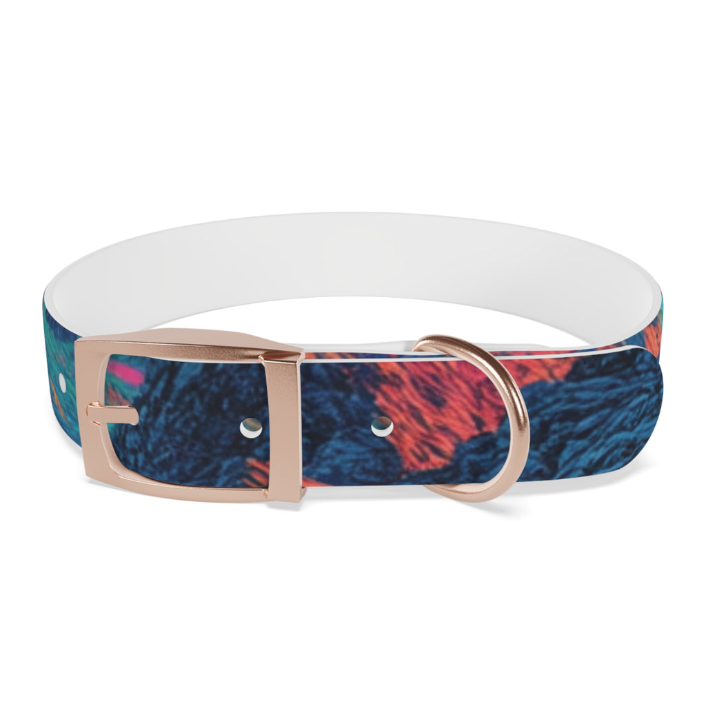 Colorful Dog Collar, Adjustable Pet Accessory, Stylish Dog Leash, Unique Canine Fashion, Trendy Pet Gift, Vibrant Dogwear