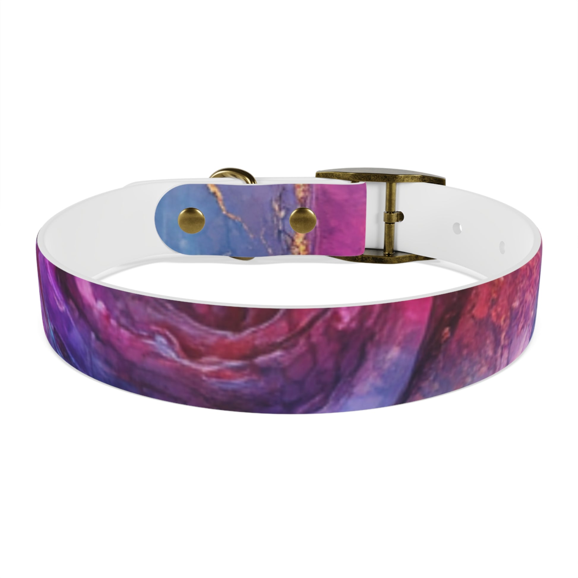 Colorful Cosmic Dog Collar, Stylish Pet Accessory for Dog Lovers, Unique Puppy Gift, Galaxy Print Collar for Special Occasions
