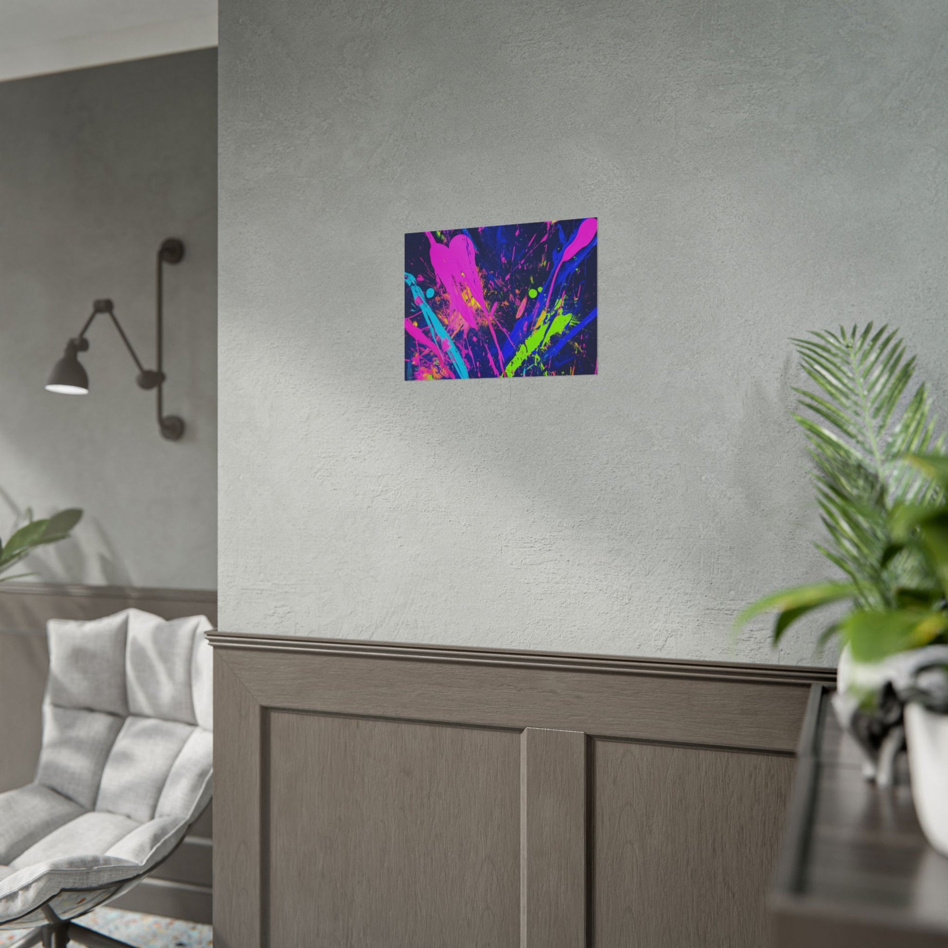 Vibrant Abstract Art Posters, Colorful Wall Decor, Modern Art Prints, Home Decoration, Unique Gift Idea, Party Decor