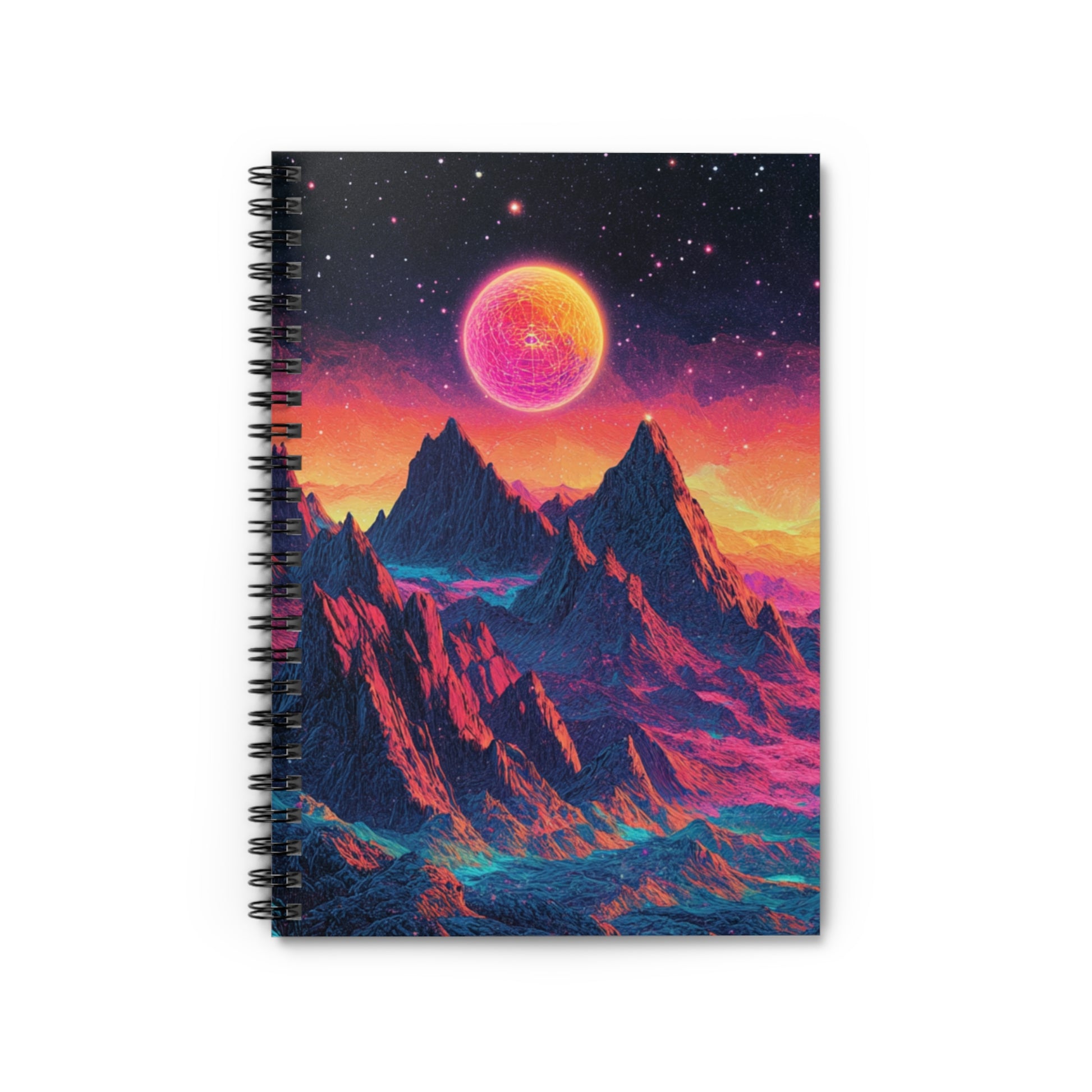 Galactic Spiral Notebook - Cosmic Dreams, Journal, Gift for Space Lovers, Sketchbook, Writing Diary