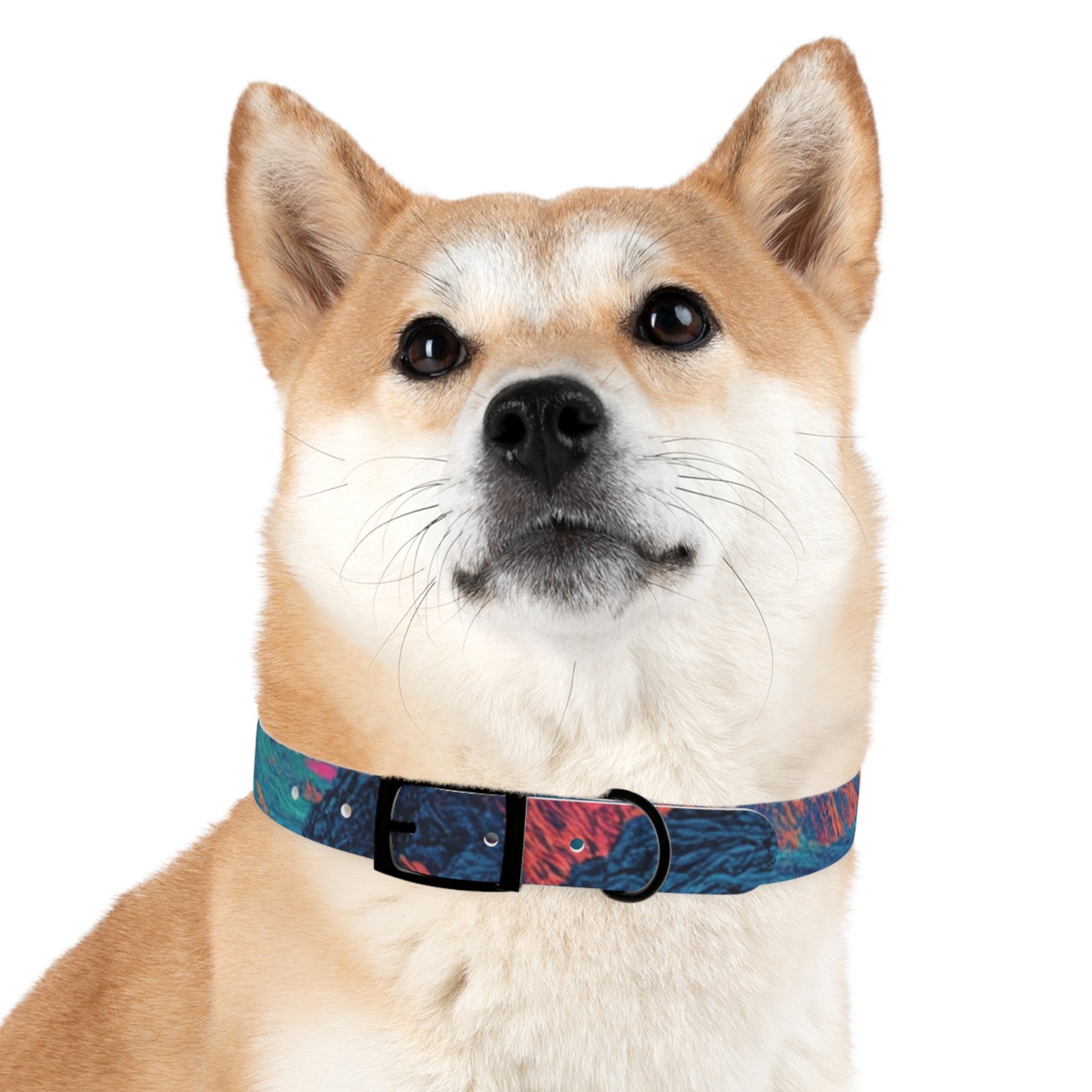 Colorful Dog Collar, Adjustable Pet Accessory, Stylish Dog Leash, Unique Canine Fashion, Trendy Pet Gift, Vibrant Dogwear