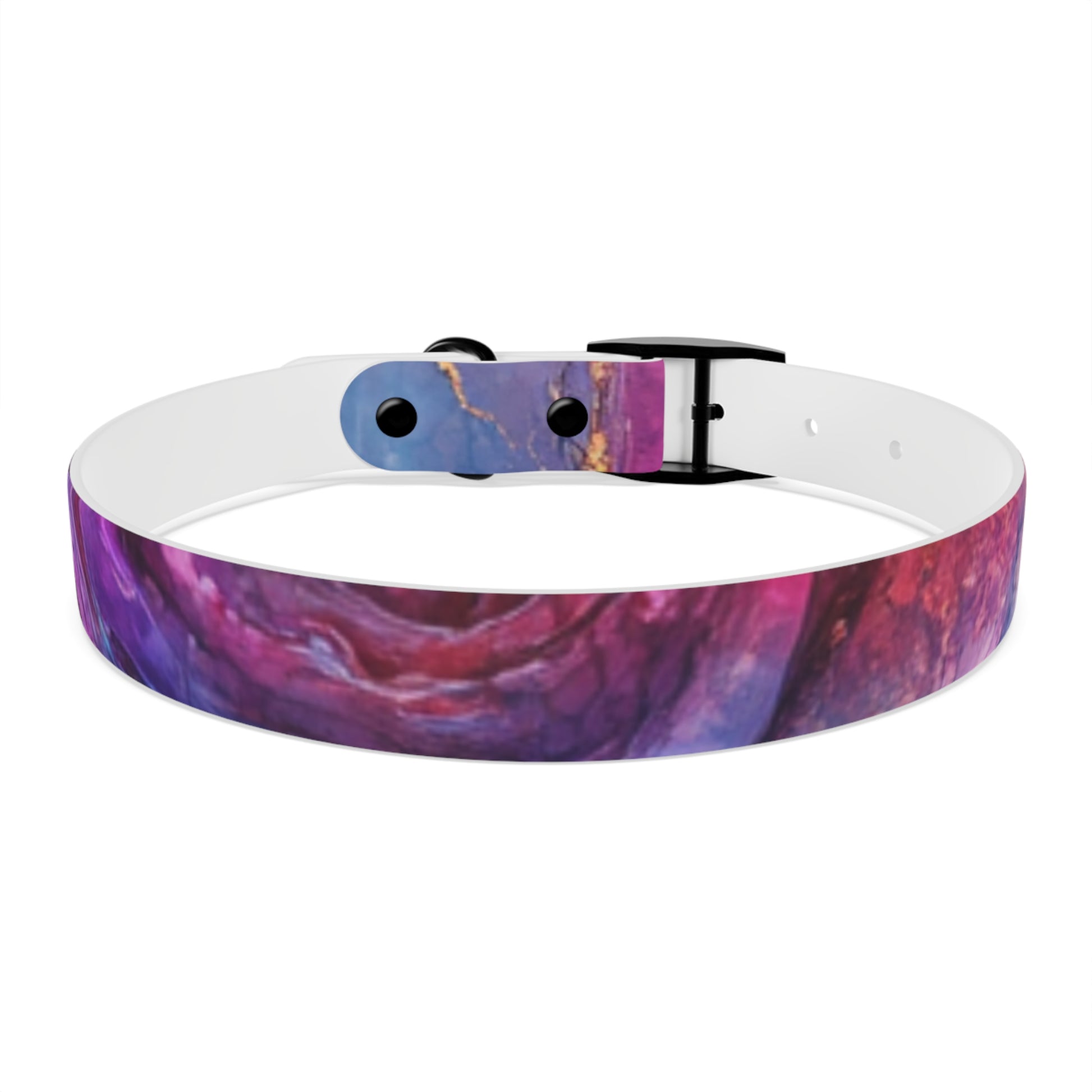 Colorful Cosmic Dog Collar, Stylish Pet Accessory for Dog Lovers, Unique Puppy Gift, Galaxy Print Collar for Special Occasions