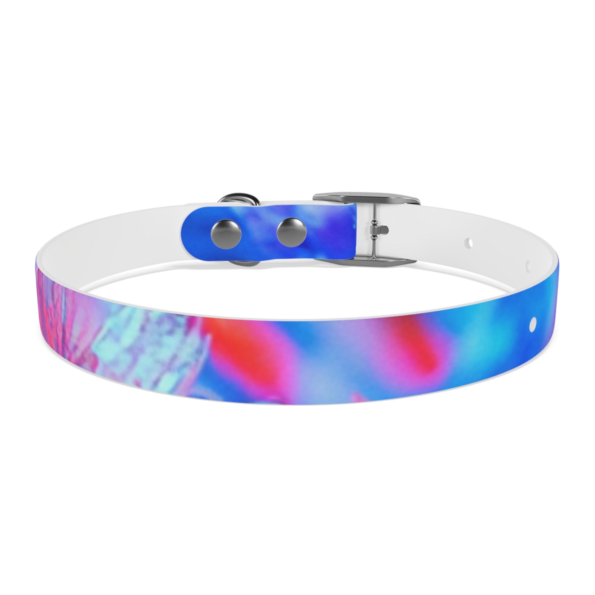 Colorful Artistic Dog Collar, Pet Accessory, Adjustable Collar, Dog Gift, Puppy Fashion, Dog Owner Gift