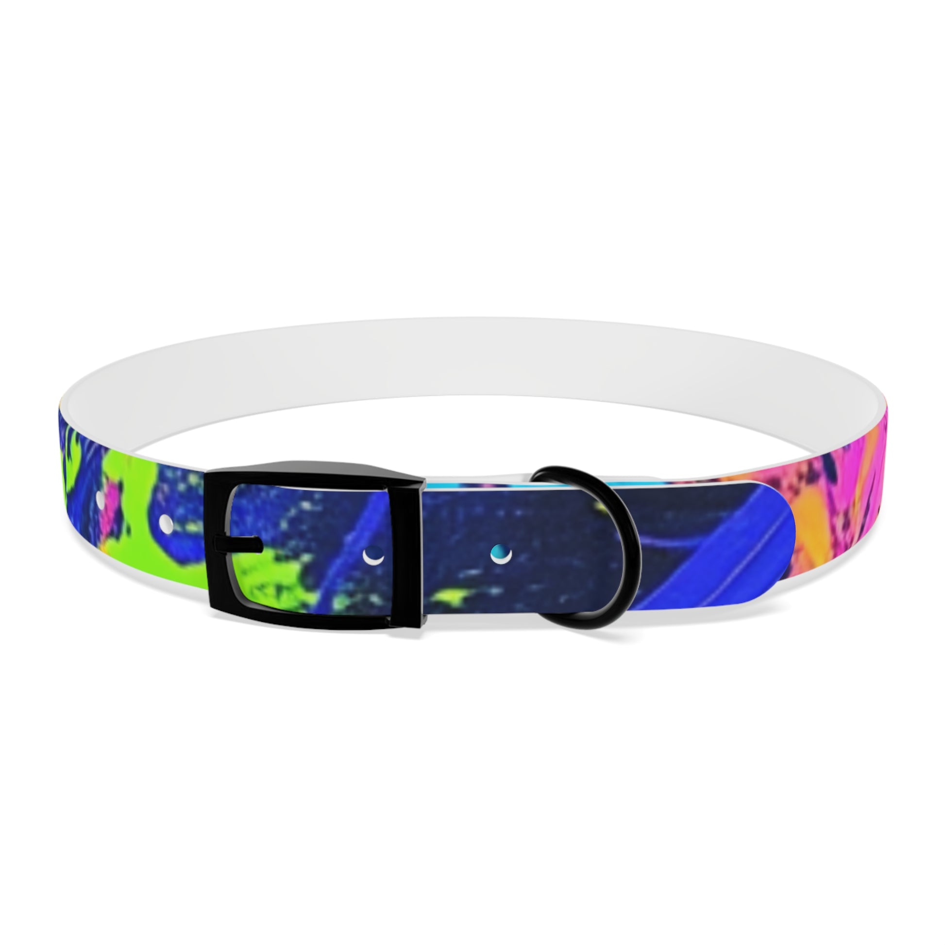 Vibrant Dog Collar - Adjustable Pet Accessory, Colorful Pet Collar for Small and Large Dogs, Fun Dog Gear, Unique Dog Gift, Pet Fashion