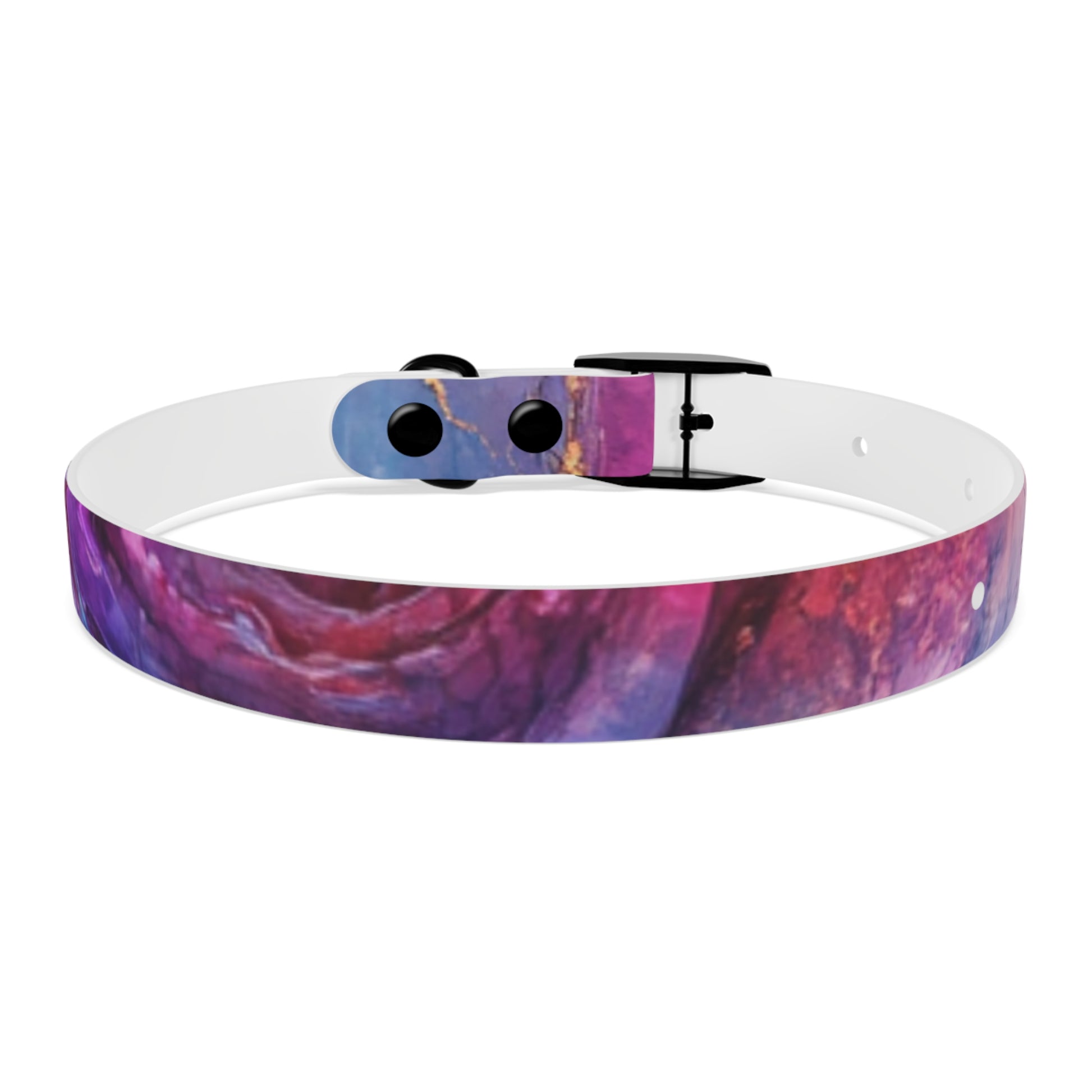 Colorful Cosmic Dog Collar, Stylish Pet Accessory for Dog Lovers, Unique Puppy Gift, Galaxy Print Collar for Special Occasions