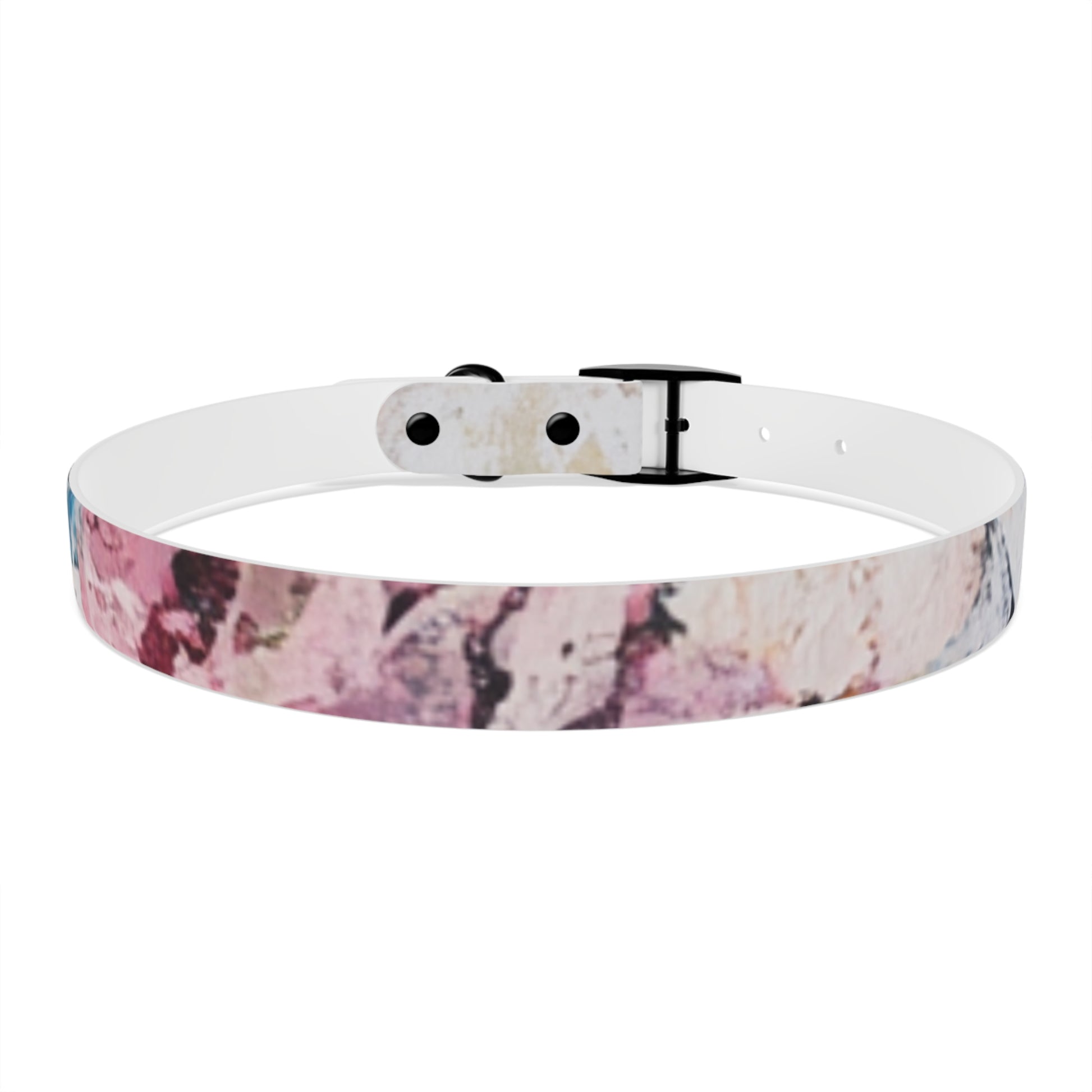 Stylish Floral Dog Collar, Pet Accessory, Adjustable Dog Collar, Handmade Dog Collar, Dog Lover Gift, Custom Pet Collar