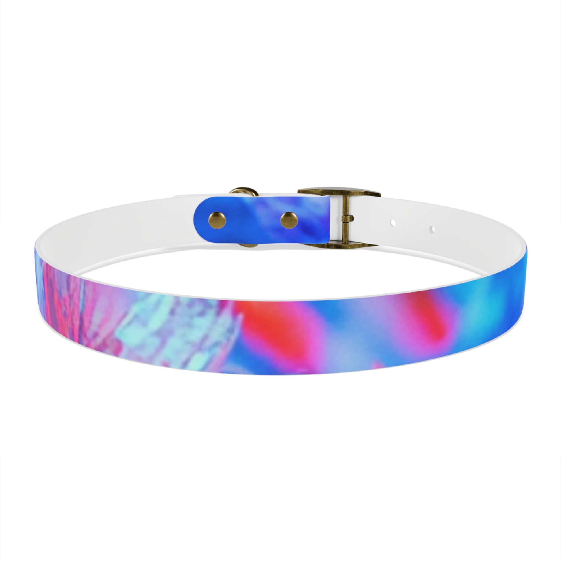 Colorful Artistic Dog Collar, Pet Accessory, Adjustable Collar, Dog Gift, Puppy Fashion, Dog Owner Gift