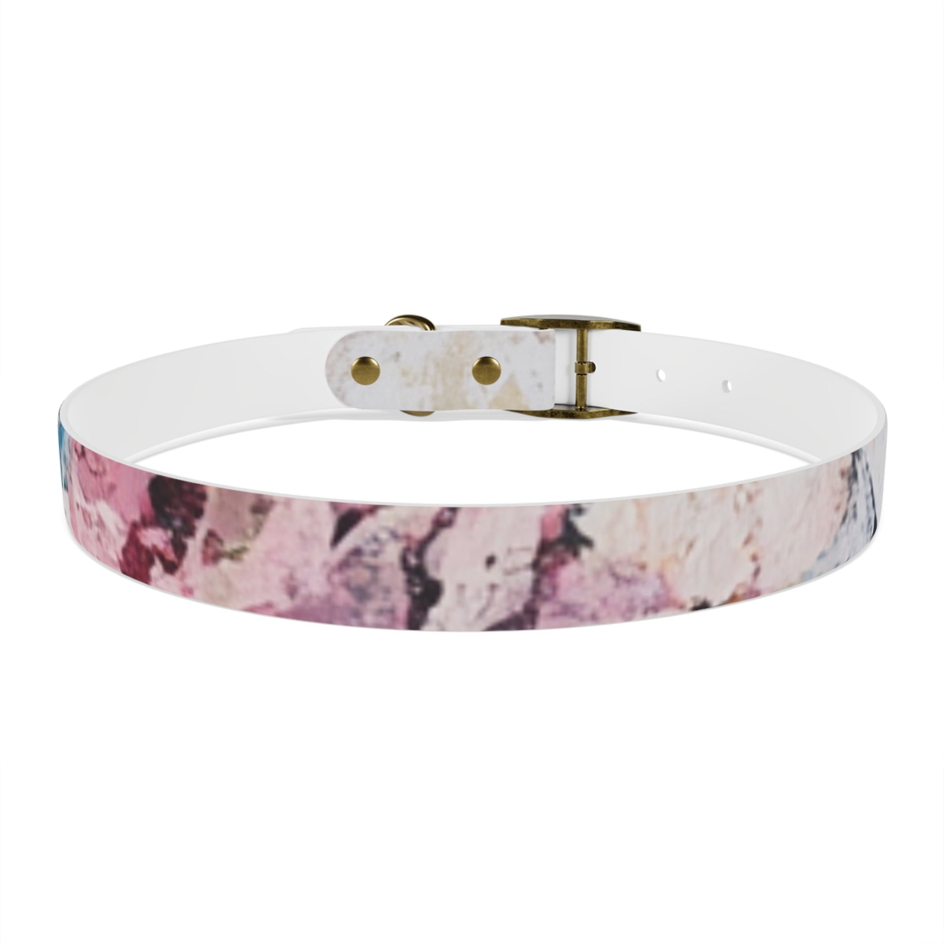 Stylish Floral Dog Collar, Pet Accessory, Adjustable Dog Collar, Handmade Dog Collar, Dog Lover Gift, Custom Pet Collar