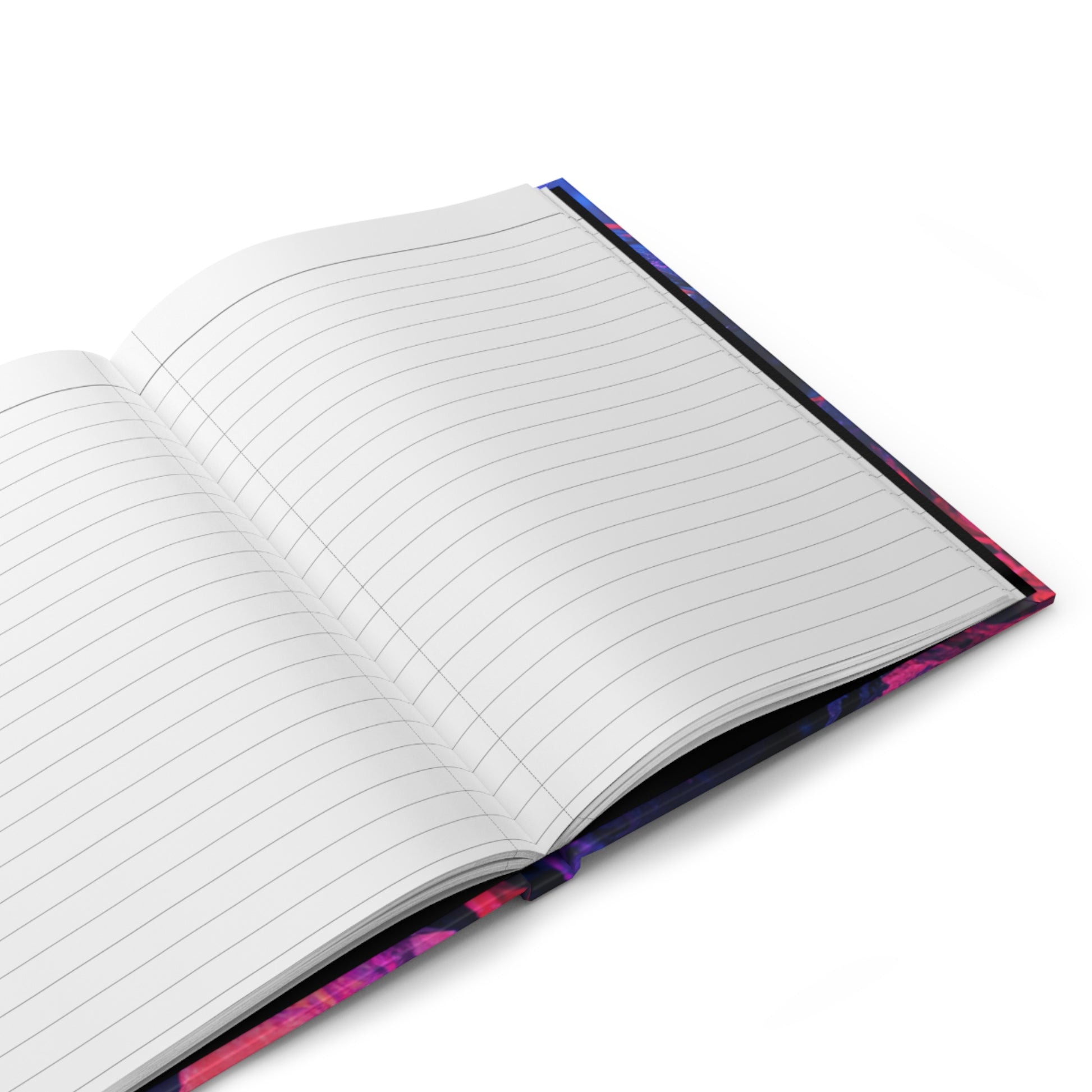 Vibrant Floral Hardcover Journal, Colorful Notebook, Artistic Writing Journal, Gift for Her, Unique Journal for Writers