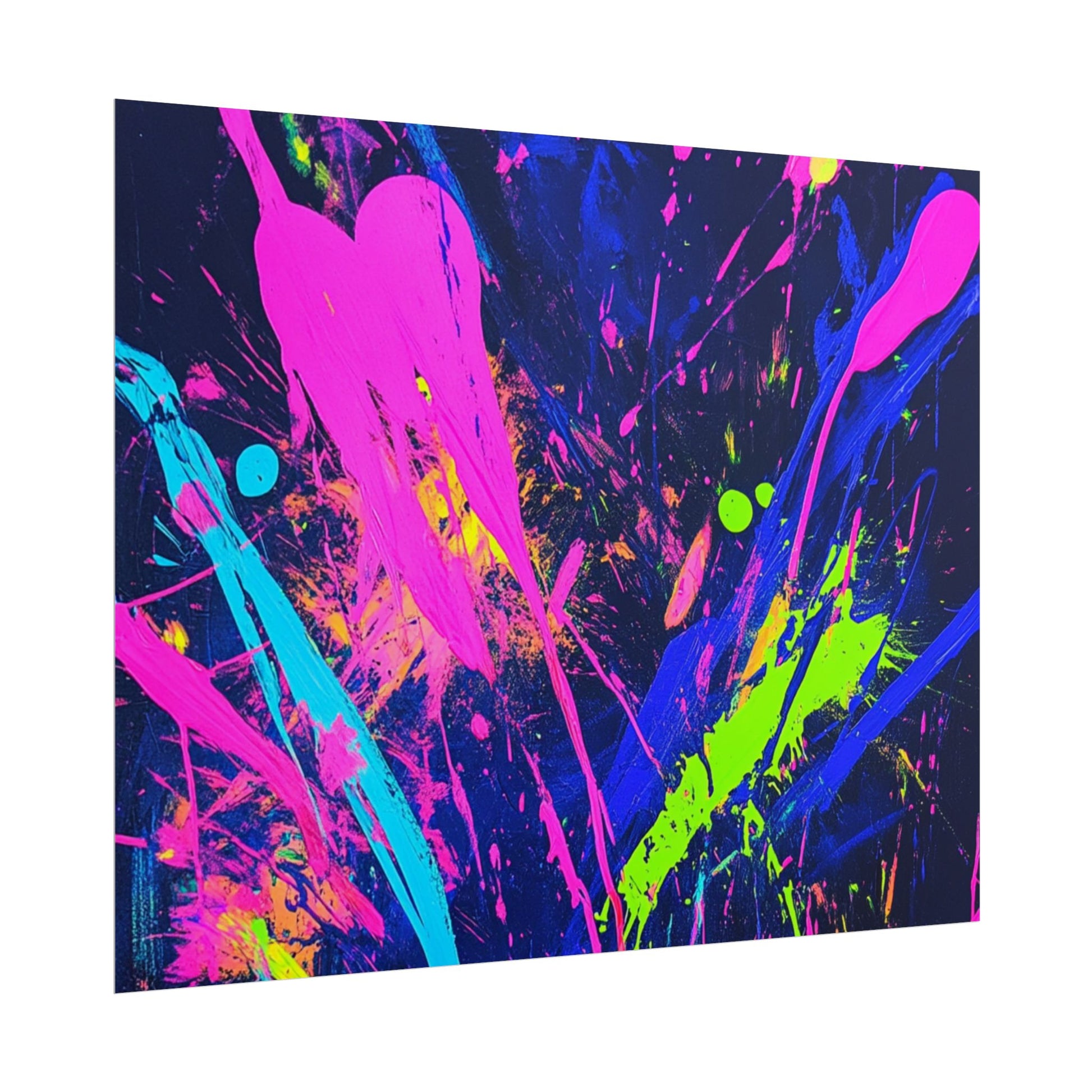Vibrant Abstract Art Posters, Colorful Wall Decor, Modern Art Prints, Home Decoration, Unique Gift Idea, Party Decor