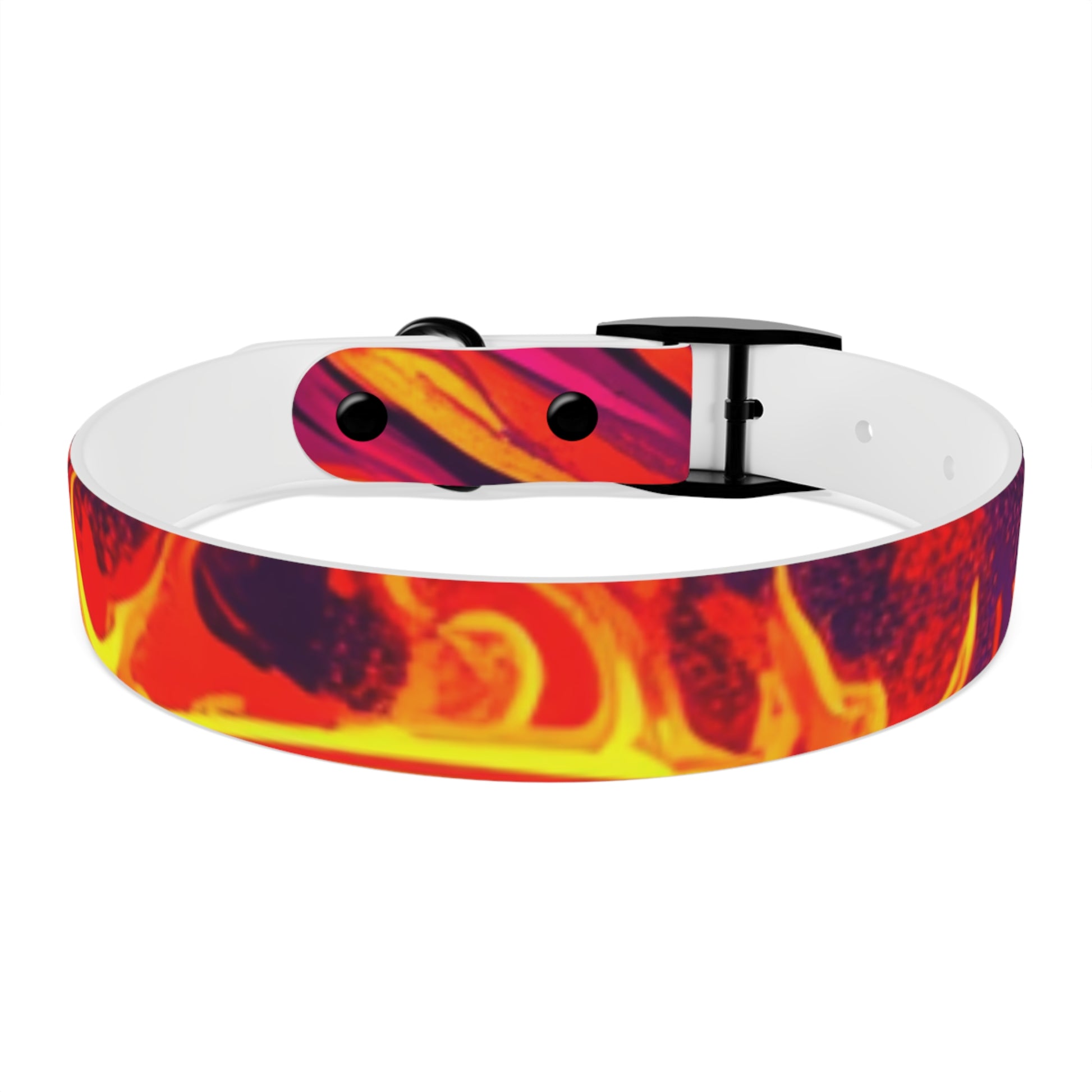 Vibrant Abstract Dog Collar, Colorful Pet Accessory for Dogs, Stylish Dog Gear, Fun Pet Collar, Gift for Dog Lovers