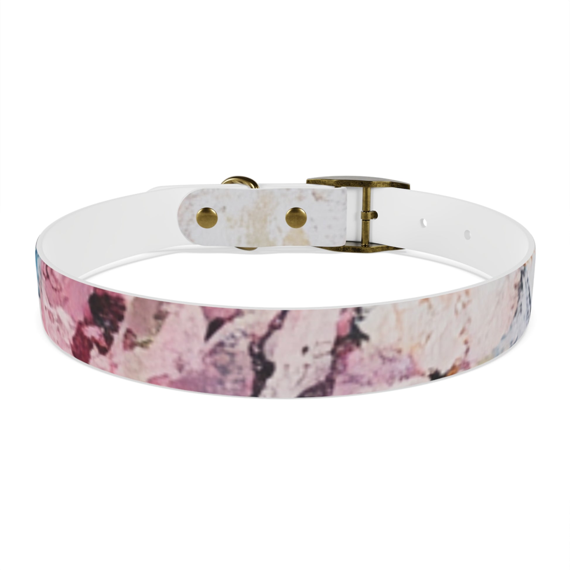 Stylish Floral Dog Collar, Pet Accessory, Adjustable Dog Collar, Handmade Dog Collar, Dog Lover Gift, Custom Pet Collar