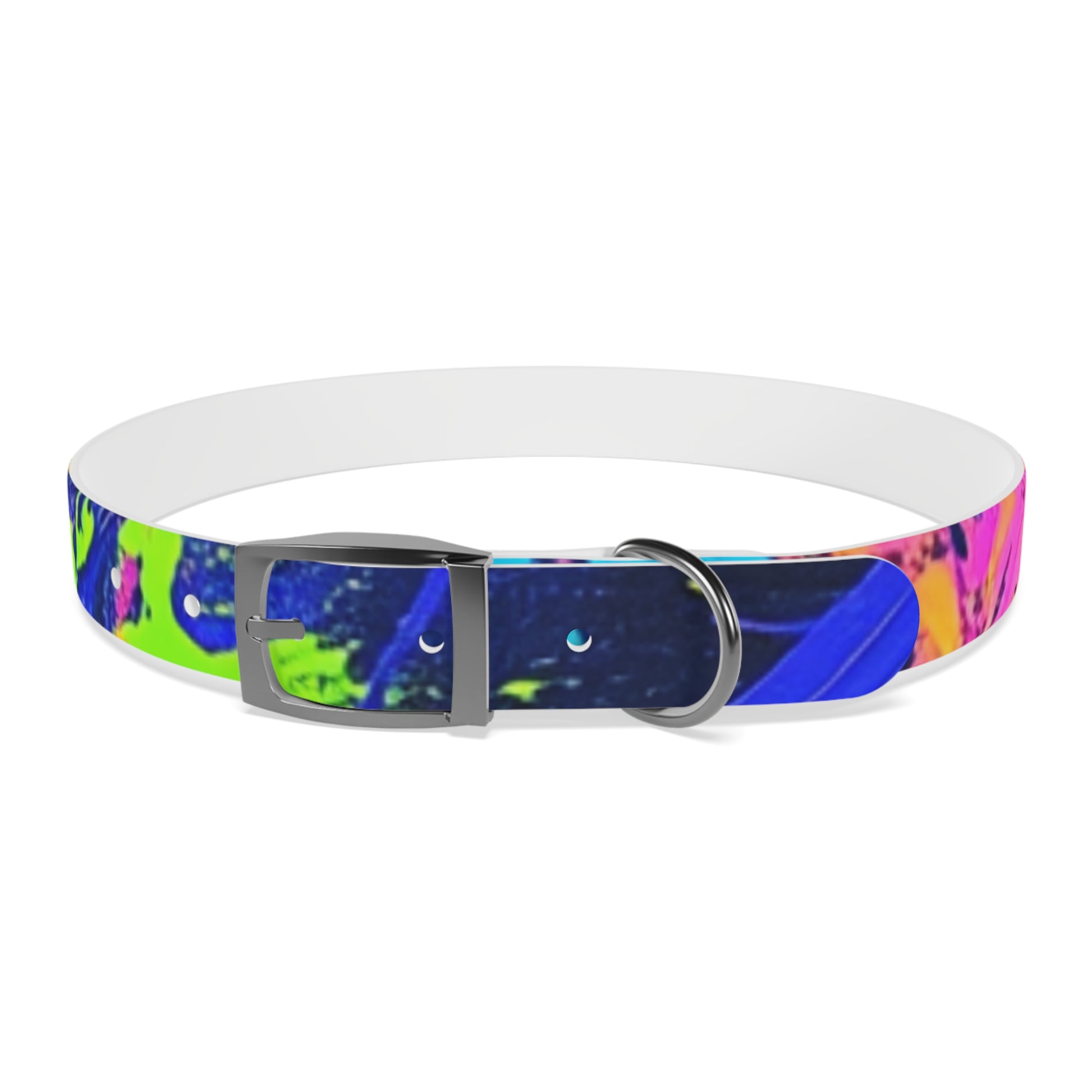 Vibrant Dog Collar - Adjustable Pet Accessory, Colorful Pet Collar for Small and Large Dogs, Fun Dog Gear, Unique Dog Gift, Pet Fashion