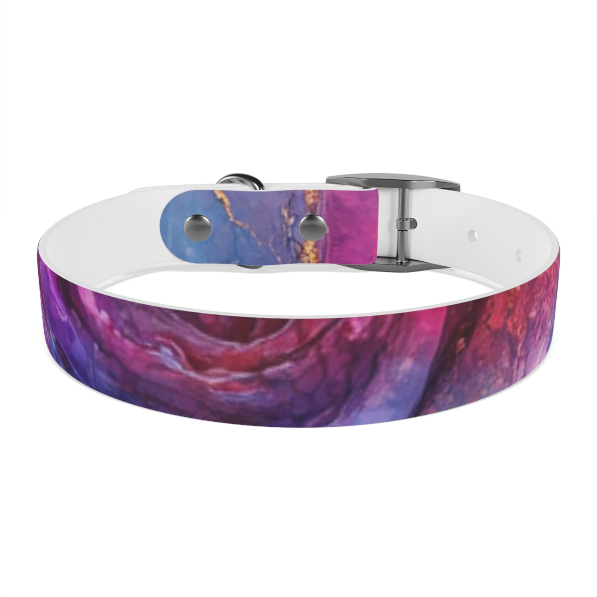 Colorful Cosmic Dog Collar, Stylish Pet Accessory for Dog Lovers, Unique Puppy Gift, Galaxy Print Collar for Special Occasions