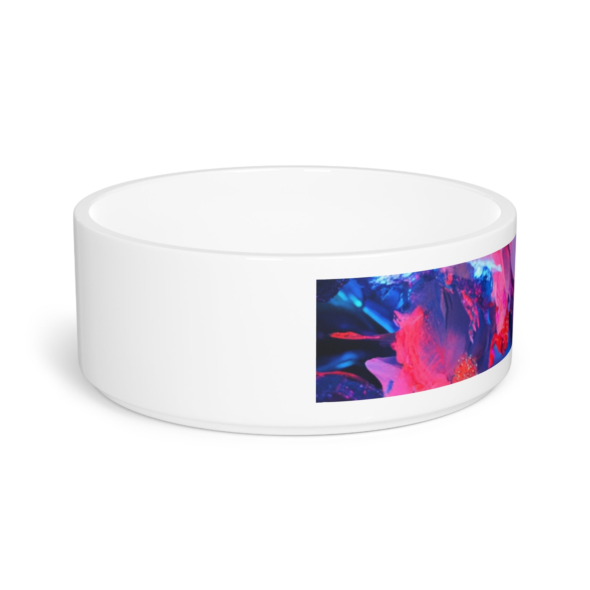Vibrant Pet Bowl for Stylish Pets, Custom Dog Dish, Colorful Cat Bowl, Pet Feeding Station, Fun Pet Gift, Pet Decor Idea
