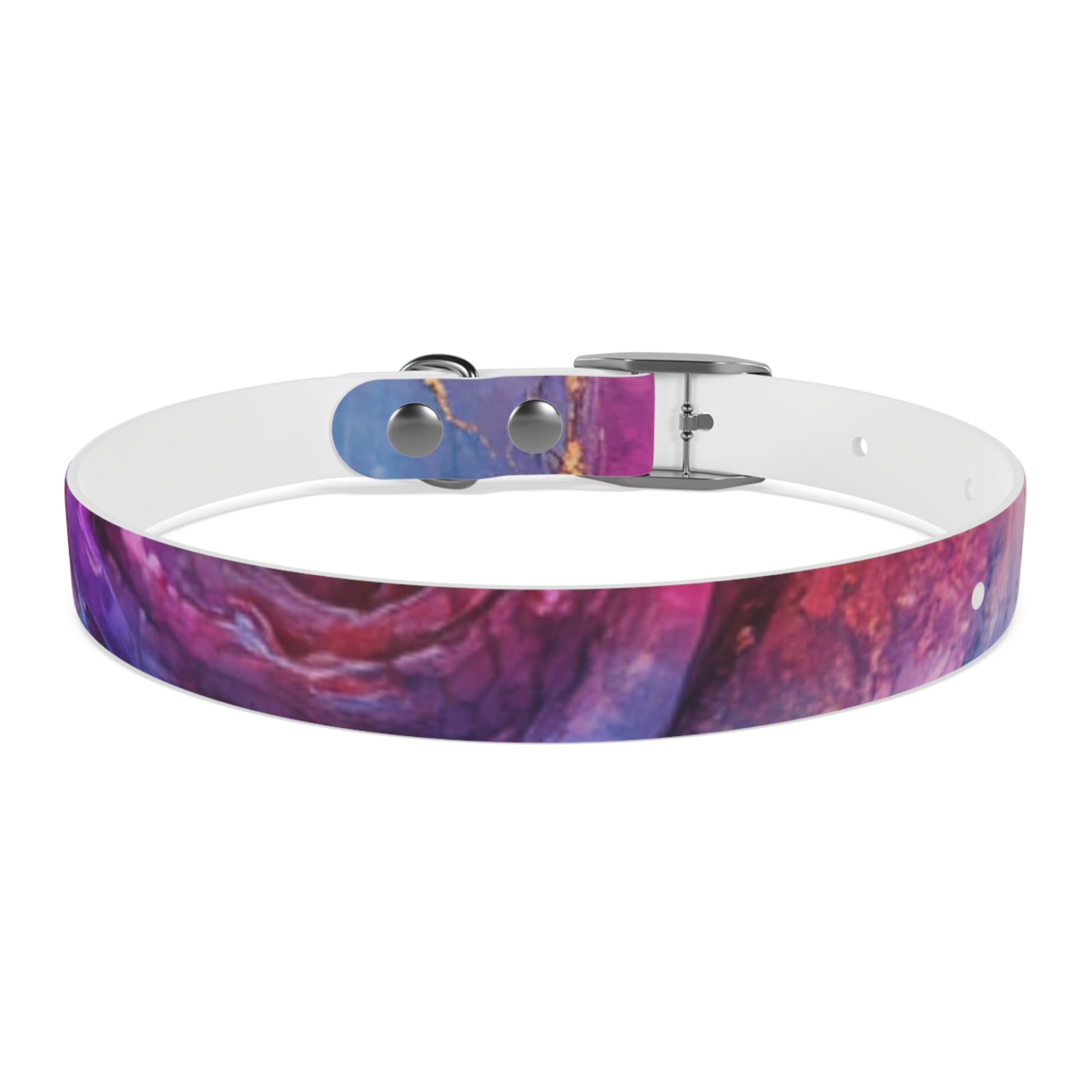 Colorful Cosmic Dog Collar, Stylish Pet Accessory for Dog Lovers, Unique Puppy Gift, Galaxy Print Collar for Special Occasions