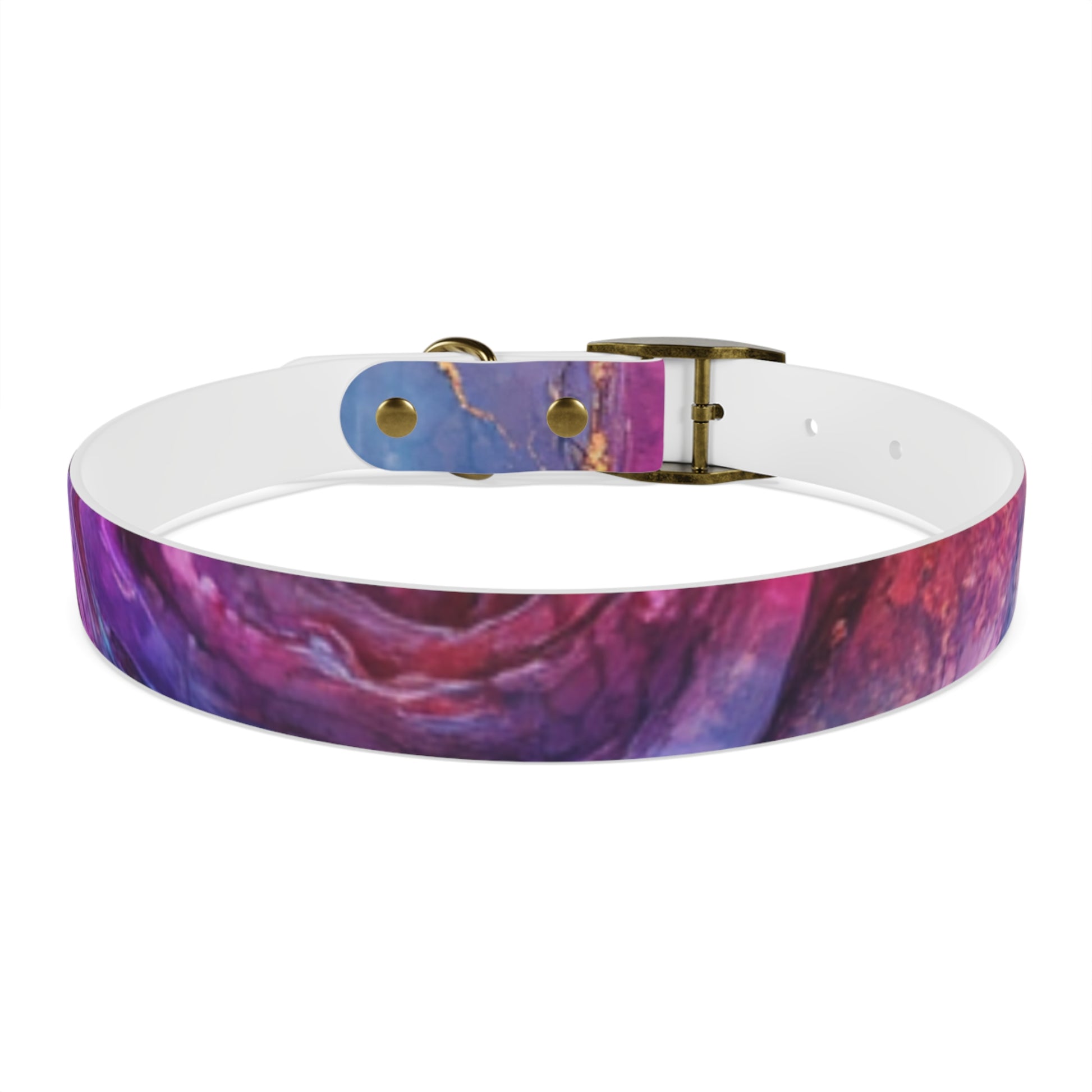 Colorful Cosmic Dog Collar, Stylish Pet Accessory for Dog Lovers, Unique Puppy Gift, Galaxy Print Collar for Special Occasions