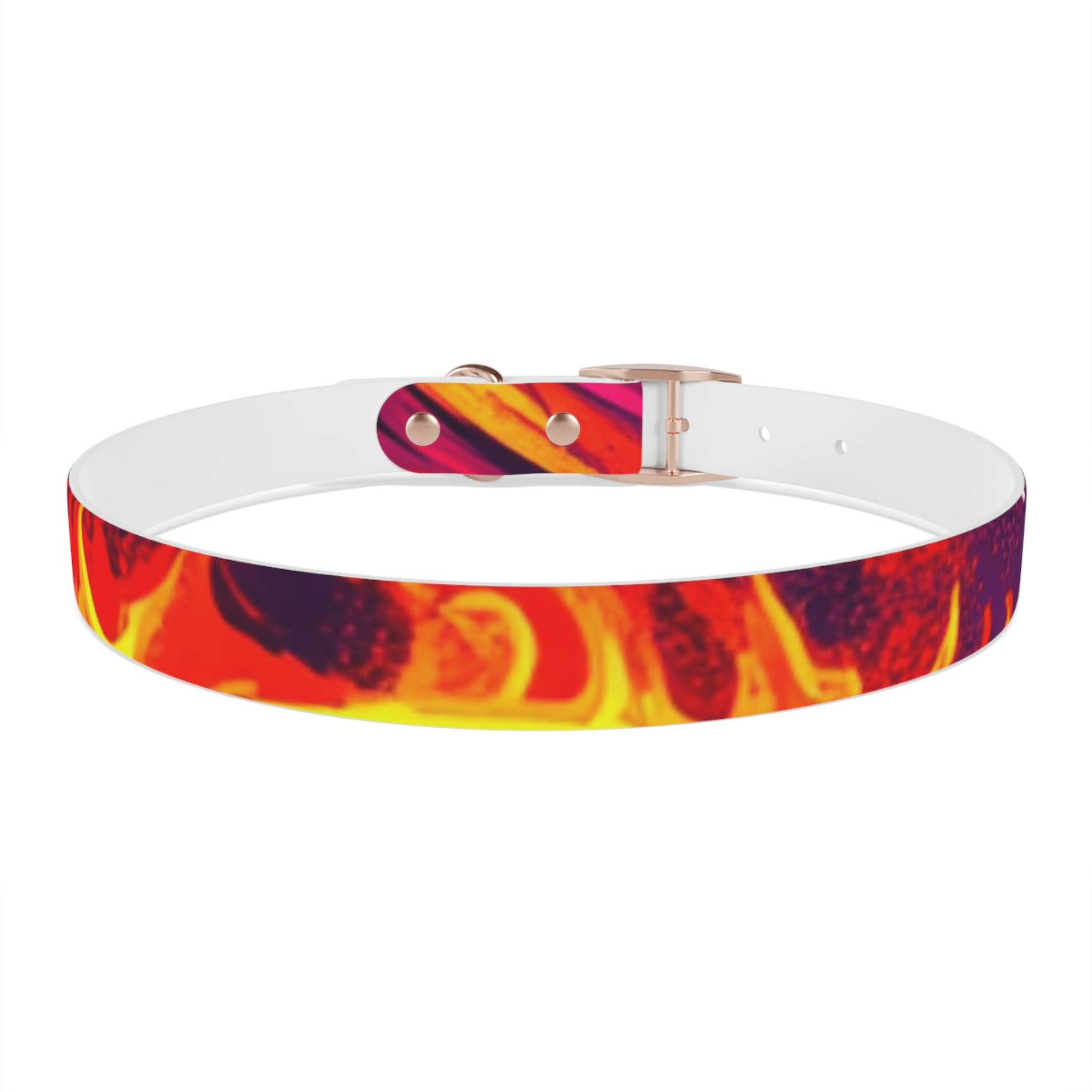 Vibrant Abstract Dog Collar, Colorful Pet Accessory for Dogs, Stylish Dog Gear, Fun Pet Collar, Gift for Dog Lovers