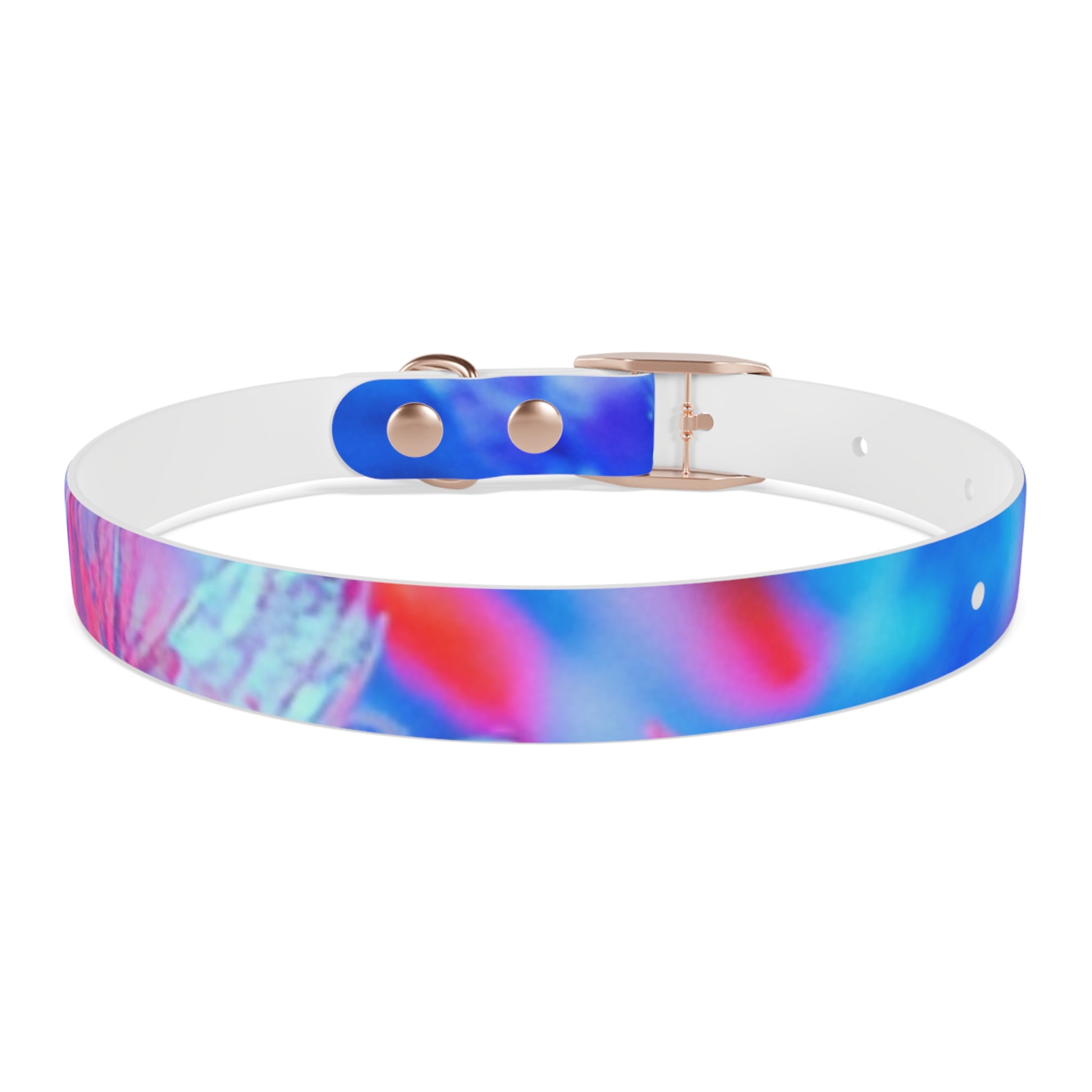 Colorful Artistic Dog Collar, Pet Accessory, Adjustable Collar, Dog Gift, Puppy Fashion, Dog Owner Gift