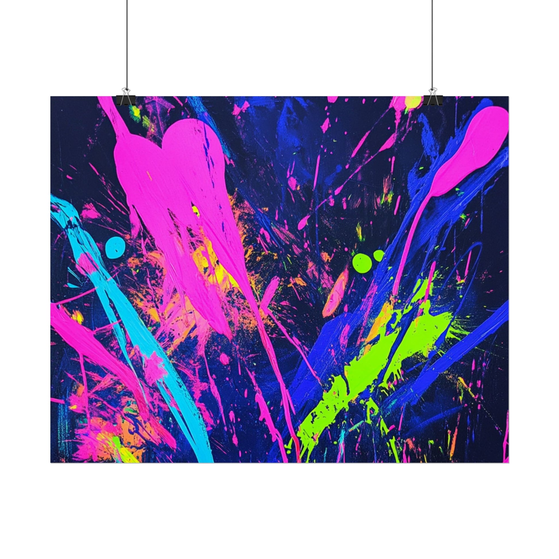 Vibrant Abstract Art Posters, Colorful Wall Decor, Modern Art Prints, Home Decoration, Unique Gift Idea, Party Decor