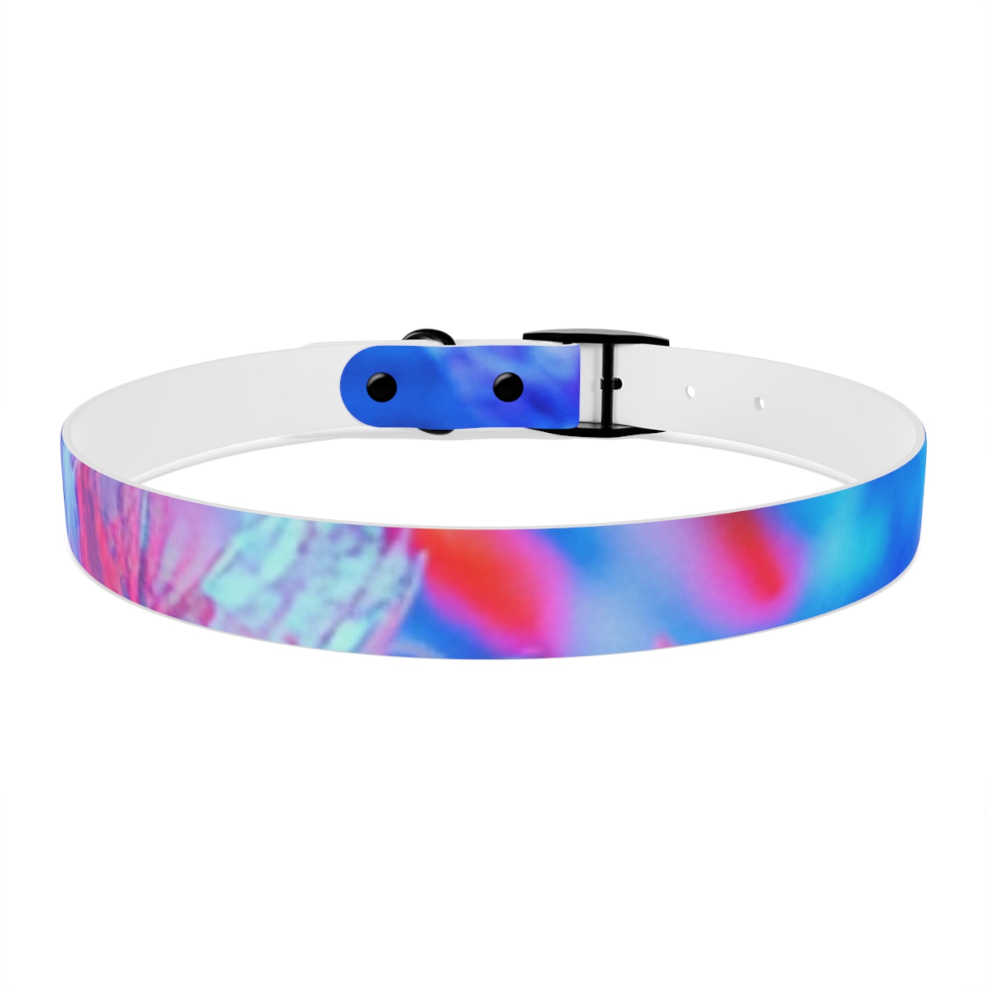 Colorful Artistic Dog Collar, Pet Accessory, Adjustable Collar, Dog Gift, Puppy Fashion, Dog Owner Gift