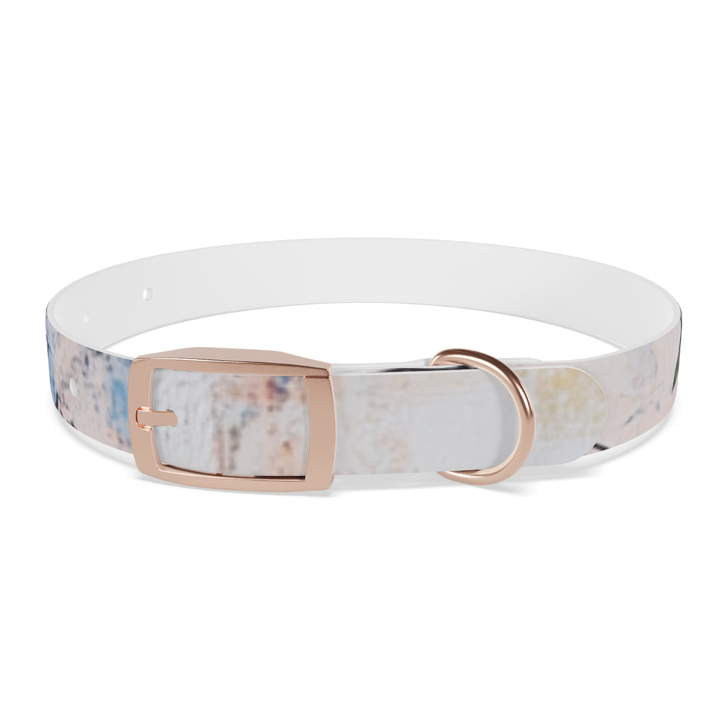 Stylish Floral Dog Collar, Pet Accessory, Adjustable Dog Collar, Handmade Dog Collar, Dog Lover Gift, Custom Pet Collar
