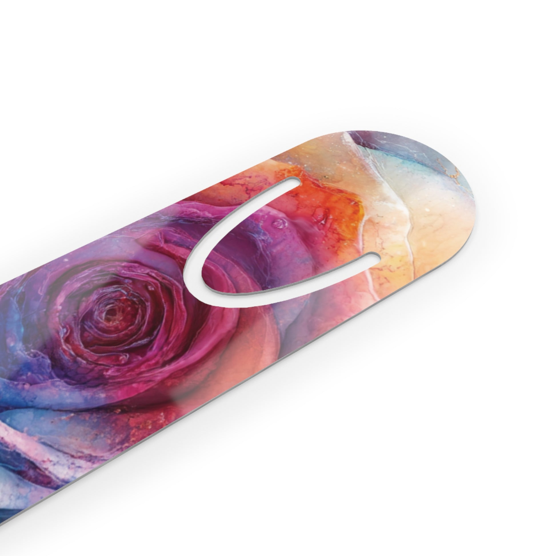 Colorful Floral Bookmark, Unique Book Lover Gift, Reading Accessory for Her, Journaling Supplies, Literary Decor