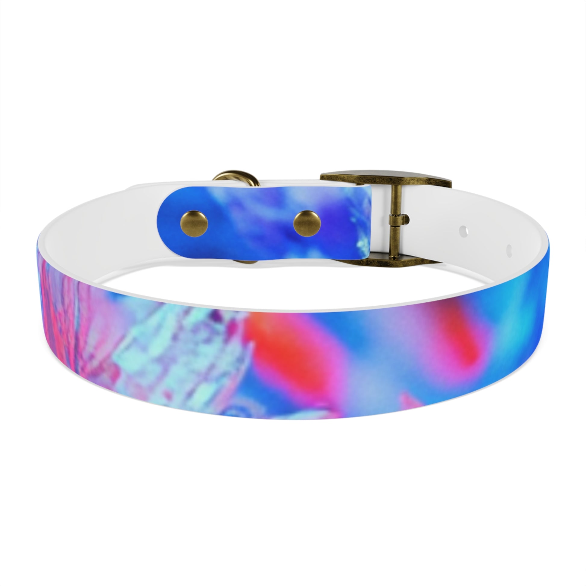 Colorful Artistic Dog Collar, Pet Accessory, Adjustable Collar, Dog Gift, Puppy Fashion, Dog Owner Gift