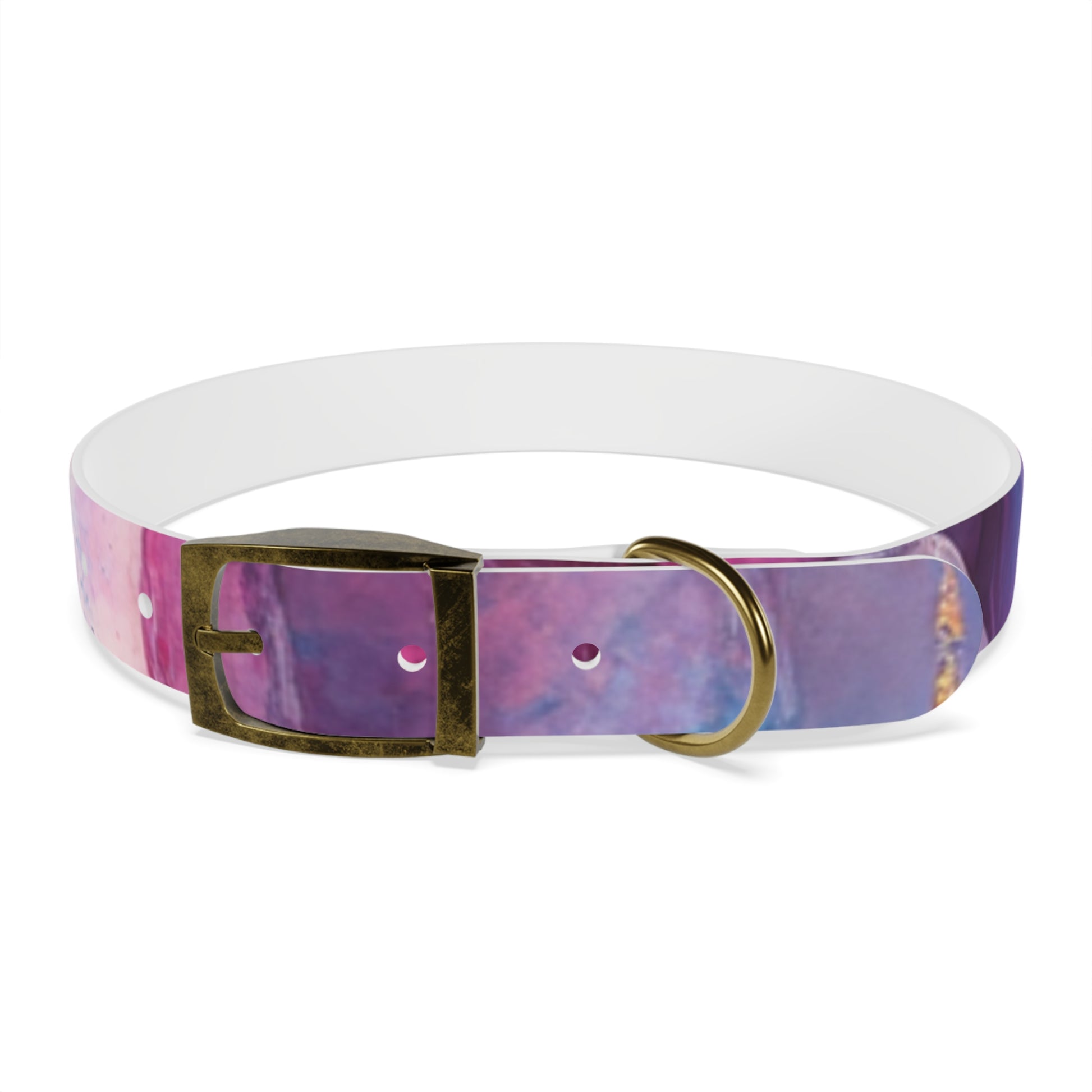 Colorful Cosmic Dog Collar, Stylish Pet Accessory for Dog Lovers, Unique Puppy Gift, Galaxy Print Collar for Special Occasions