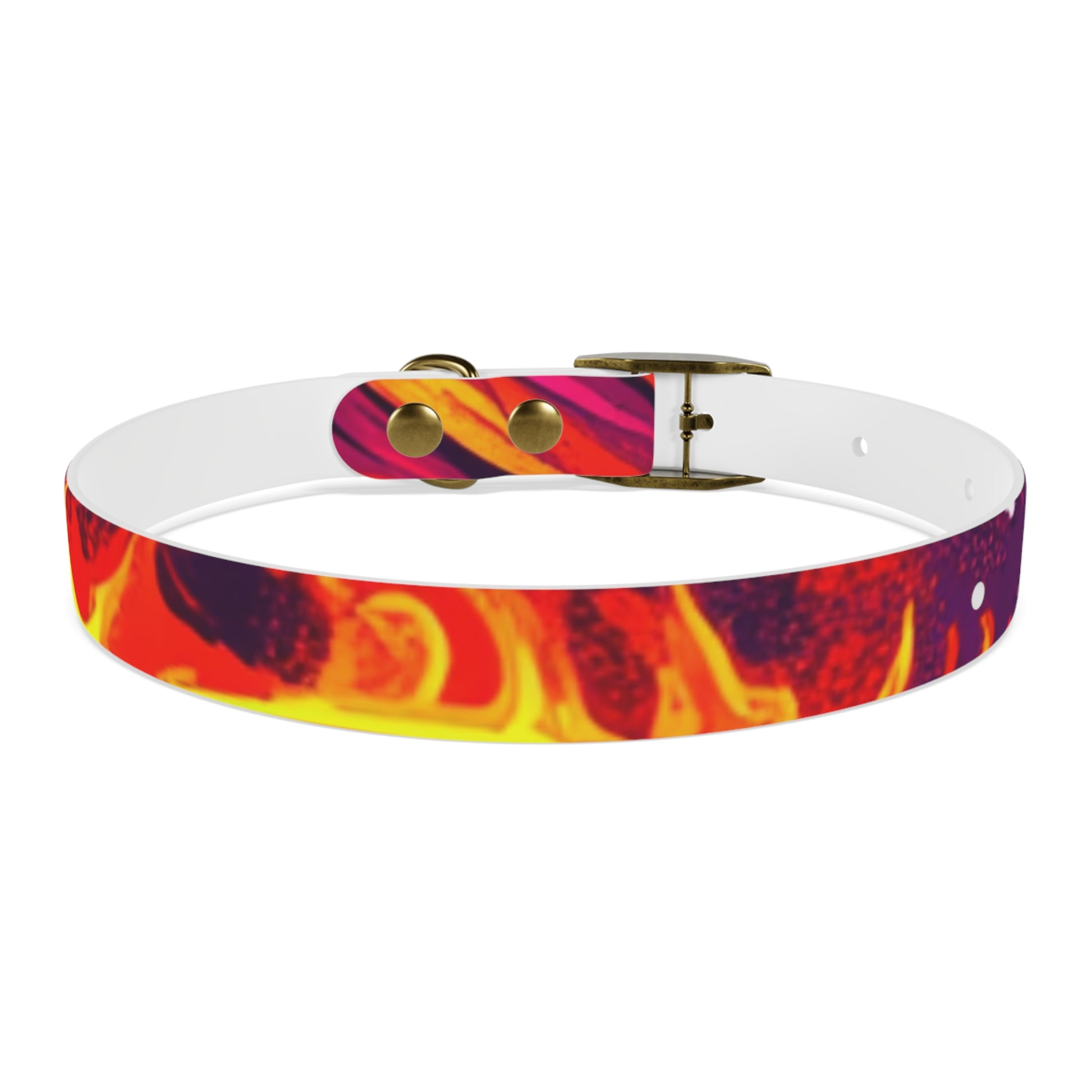 Vibrant Abstract Dog Collar, Colorful Pet Accessory for Dogs, Stylish Dog Gear, Fun Pet Collar, Gift for Dog Lovers