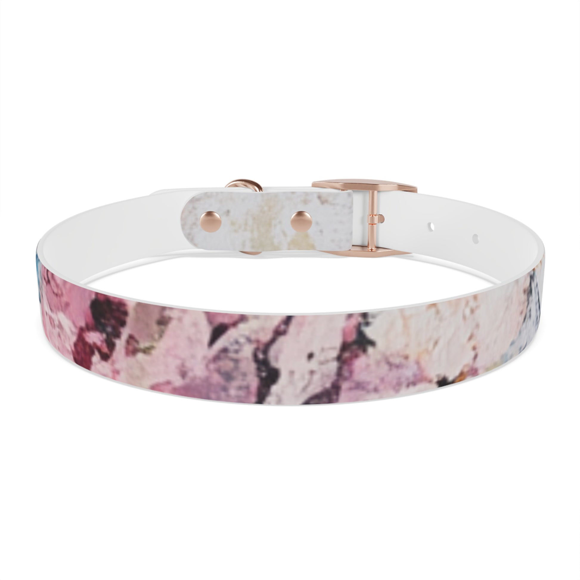 Stylish Floral Dog Collar, Pet Accessory, Adjustable Dog Collar, Handmade Dog Collar, Dog Lover Gift, Custom Pet Collar
