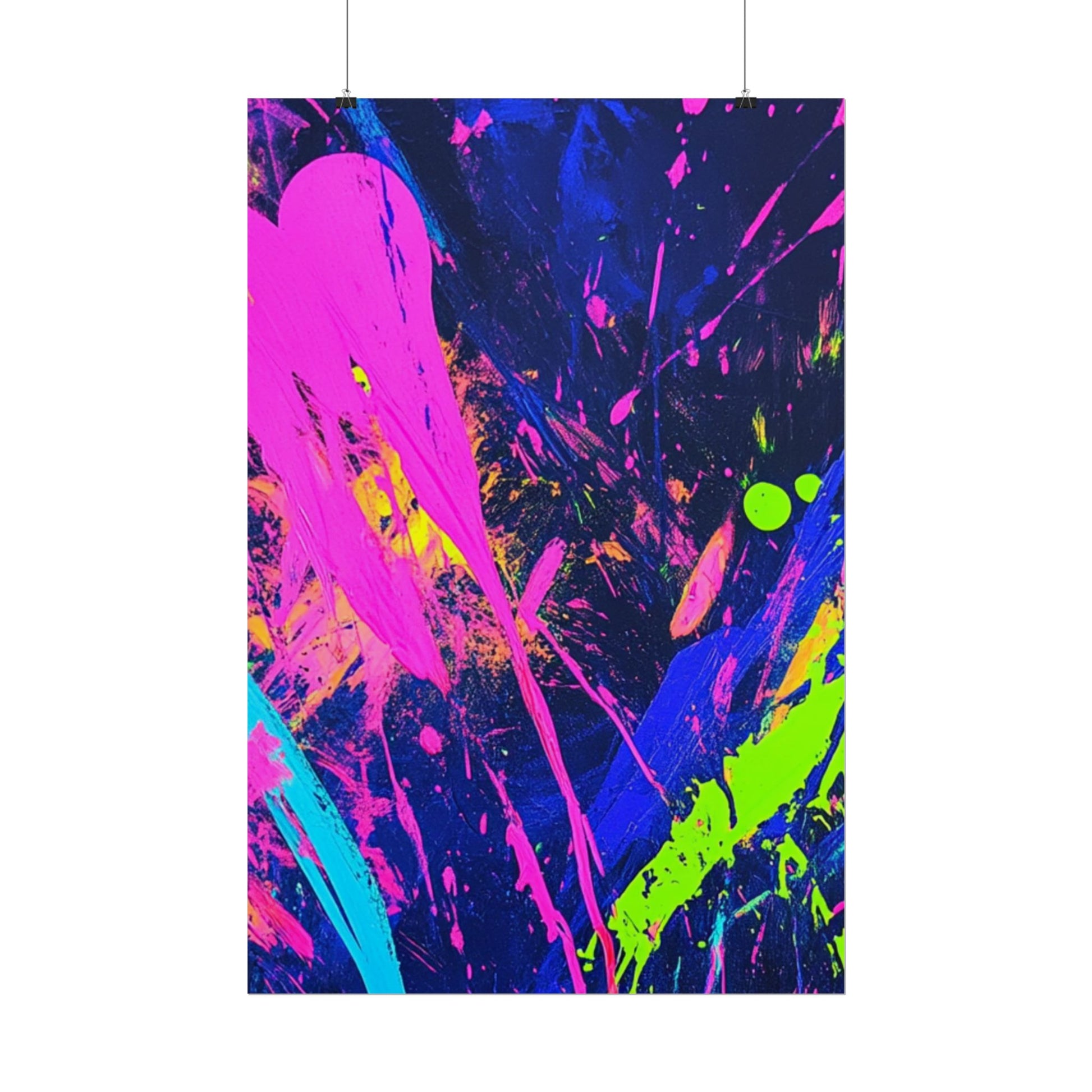 Vibrant Abstract Art Posters, Colorful Wall Decor, Modern Art Prints, Home Decoration, Unique Gift Idea, Party Decor