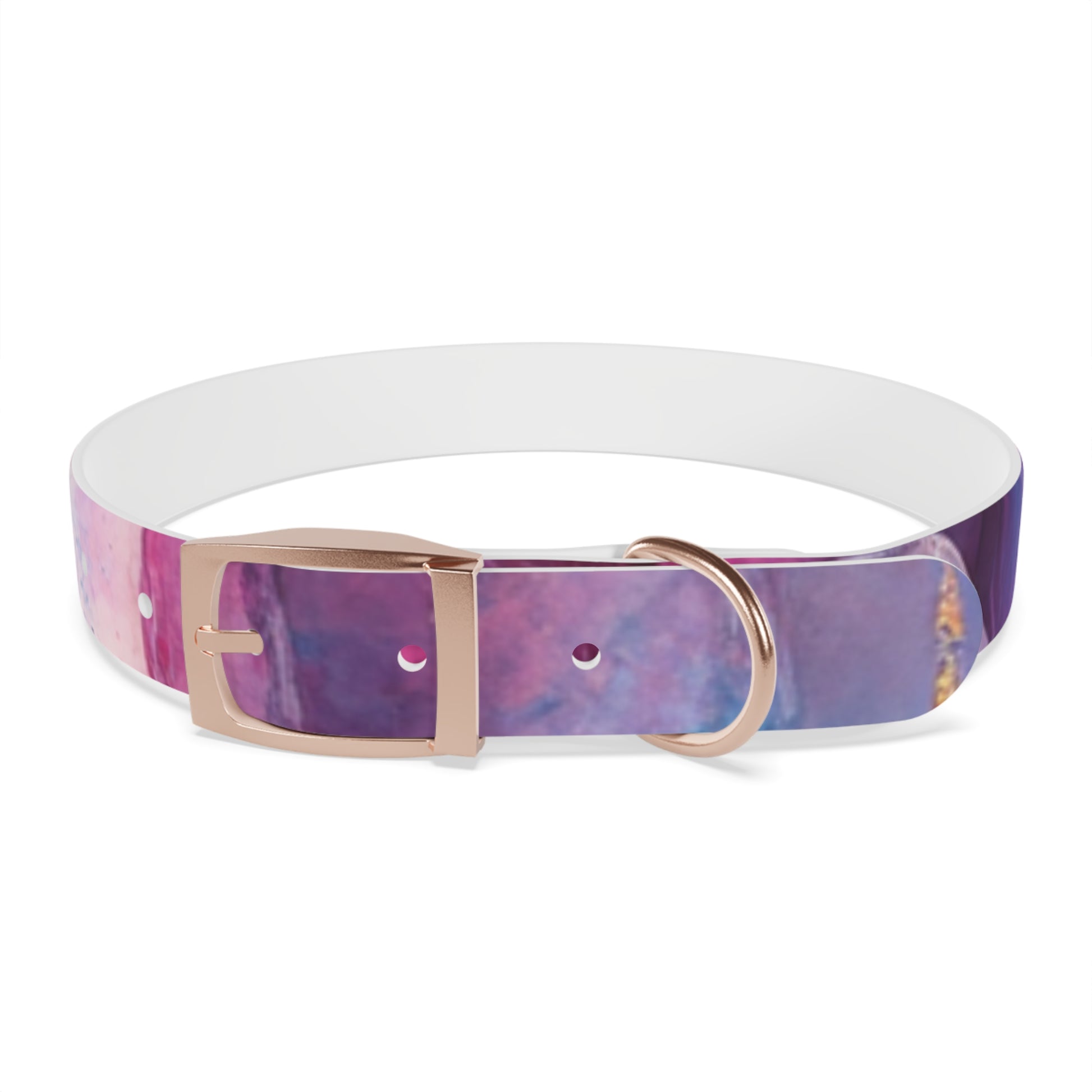 Colorful Cosmic Dog Collar, Stylish Pet Accessory for Dog Lovers, Unique Puppy Gift, Galaxy Print Collar for Special Occasions