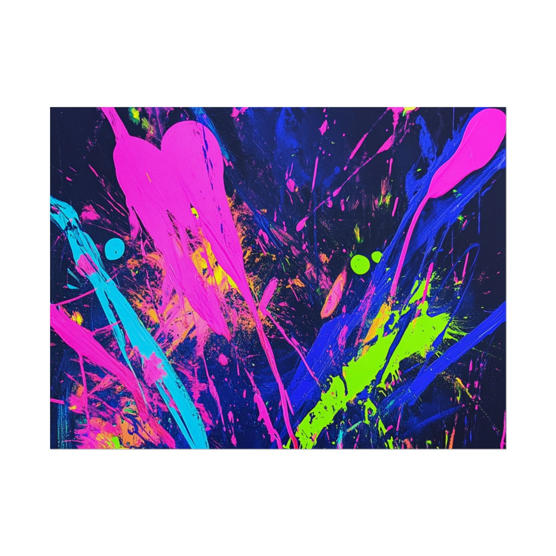 Vibrant Abstract Art Posters, Colorful Wall Decor, Modern Art Prints, Home Decoration, Unique Gift Idea, Party Decor