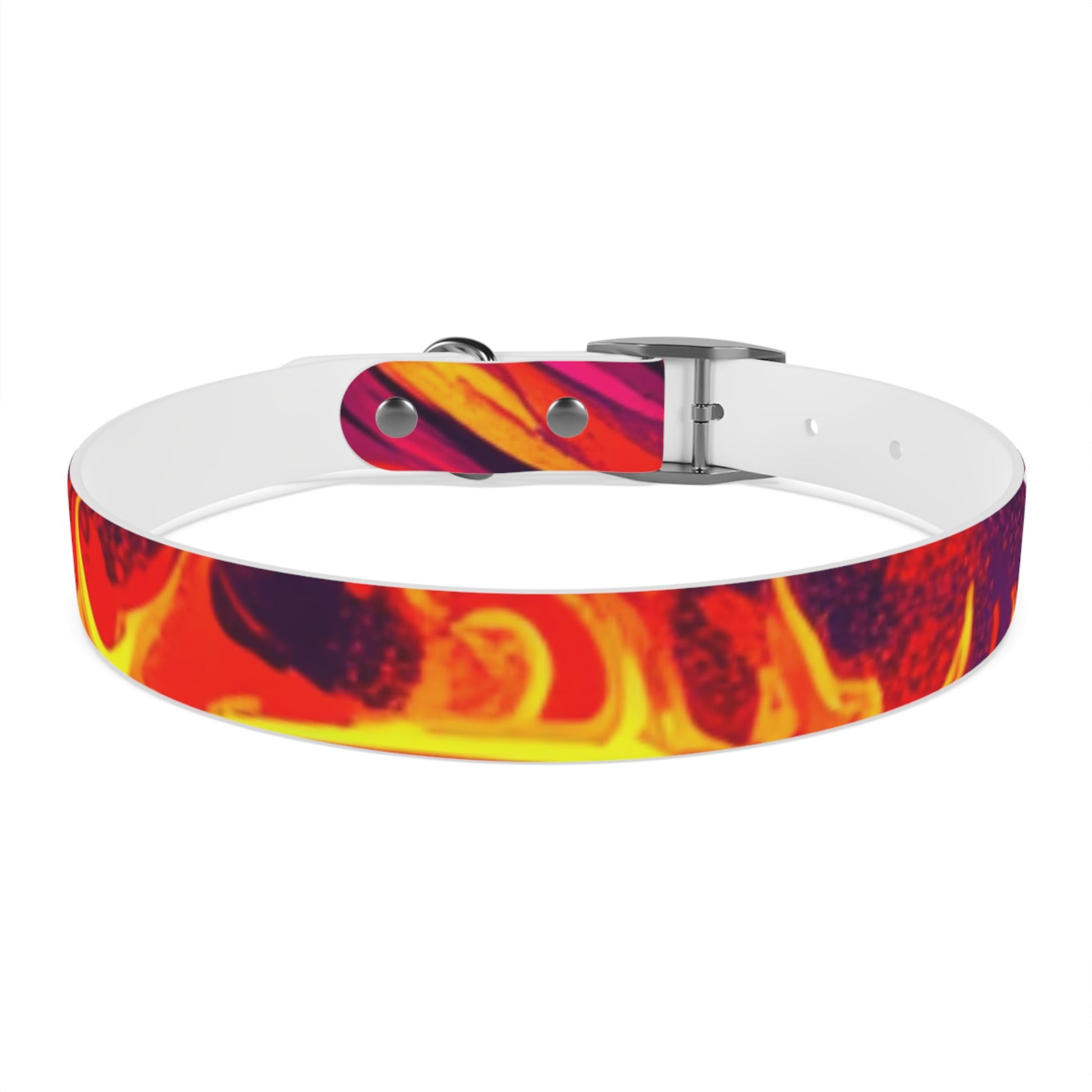 Vibrant Abstract Dog Collar, Colorful Pet Accessory for Dogs, Stylish Dog Gear, Fun Pet Collar, Gift for Dog Lovers