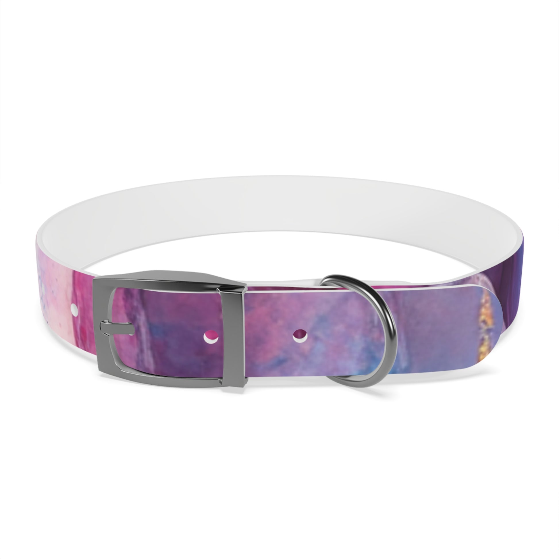 Colorful Cosmic Dog Collar, Stylish Pet Accessory for Dog Lovers, Unique Puppy Gift, Galaxy Print Collar for Special Occasions