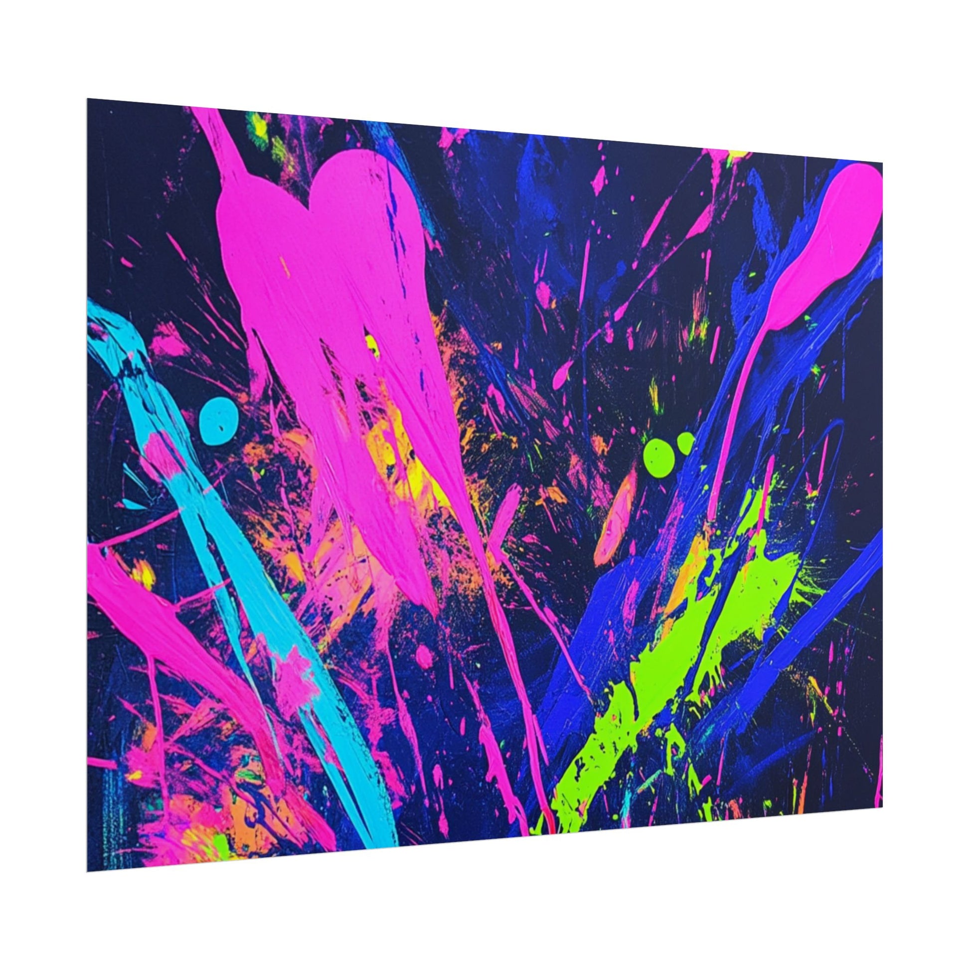 Vibrant Abstract Art Posters, Colorful Wall Decor, Modern Art Prints, Home Decoration, Unique Gift Idea, Party Decor