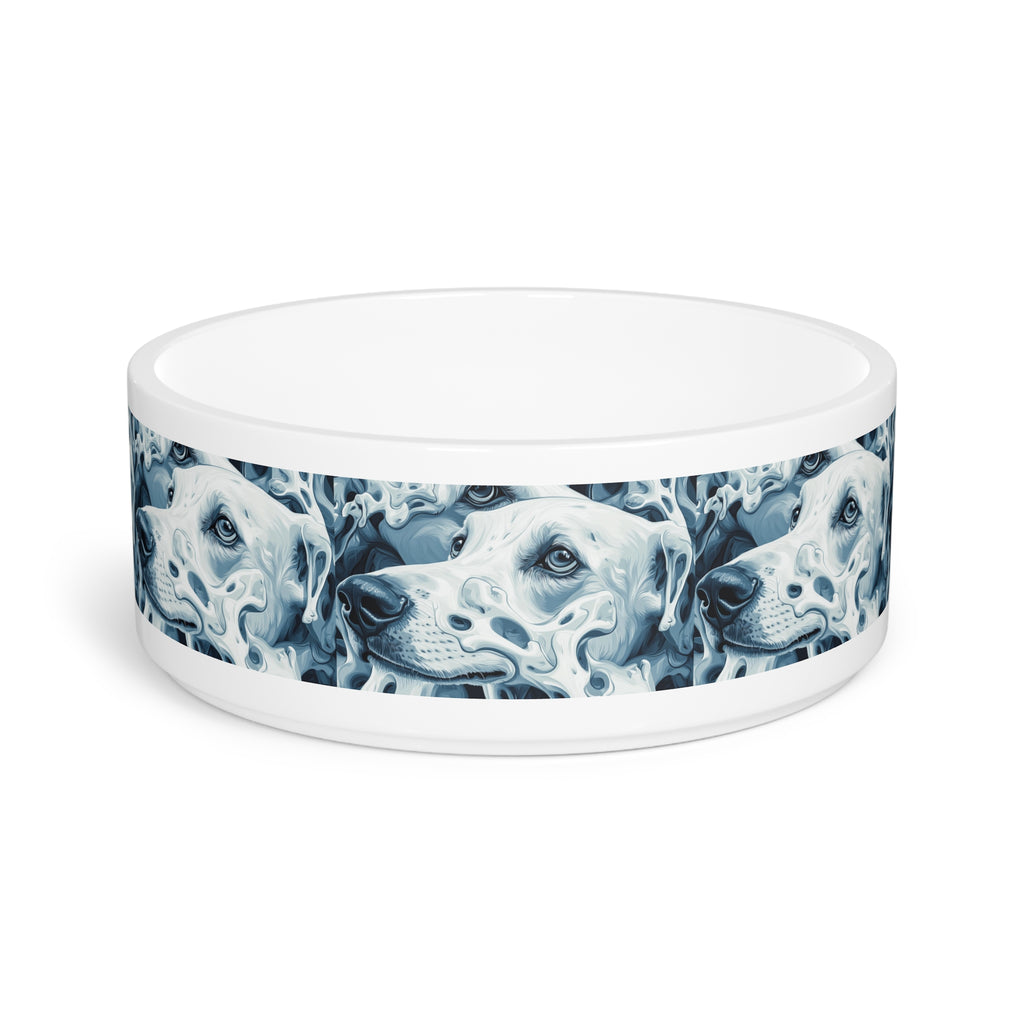 Artistic Pet Bowl for Dog Lovers, Unique Dog Feeding Dish, Personalized Pet Decor, Stylish Dog Bowl, Great Gift for Pet Owners