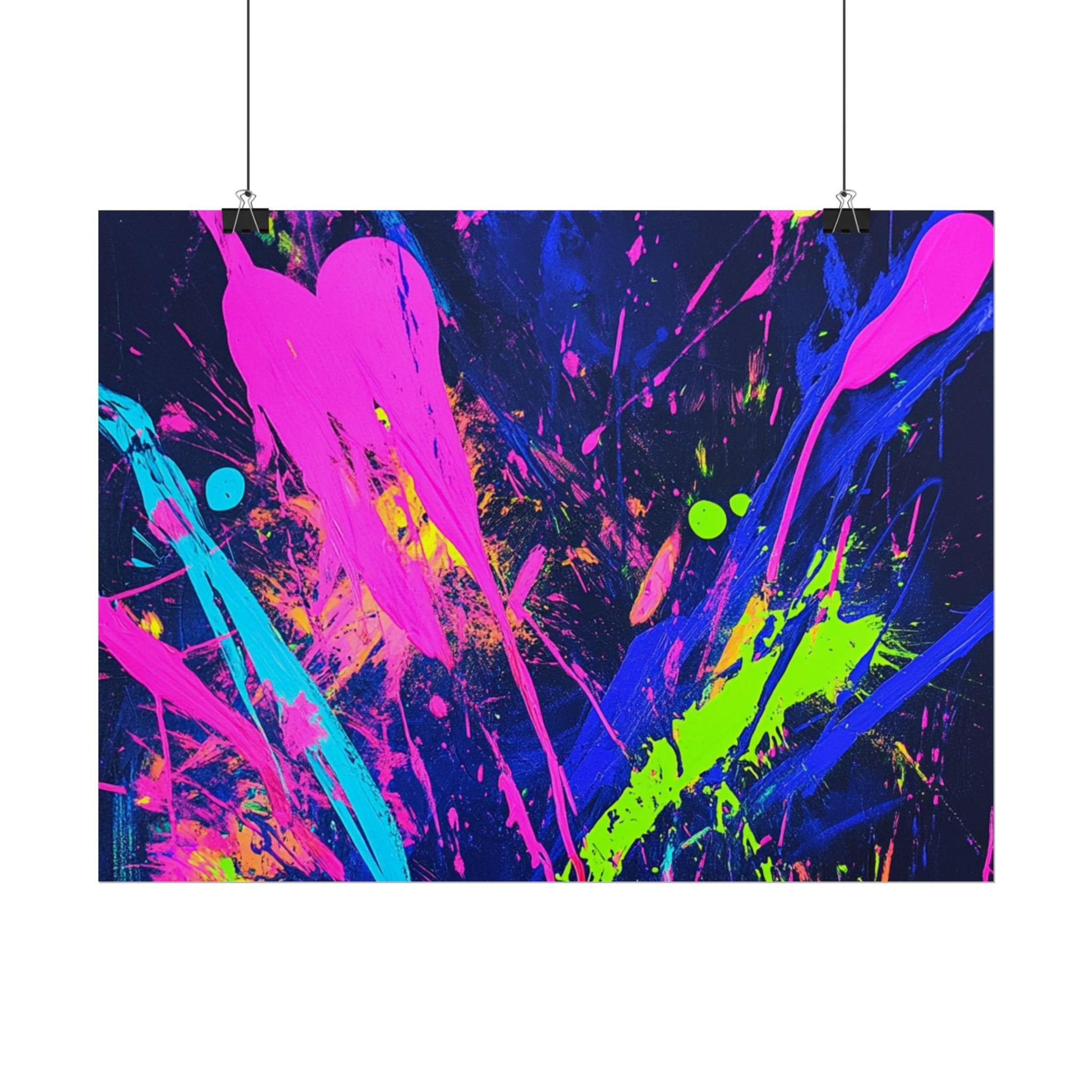 Vibrant Abstract Art Posters, Colorful Wall Decor, Modern Art Prints, Home Decoration, Unique Gift Idea, Party Decor
