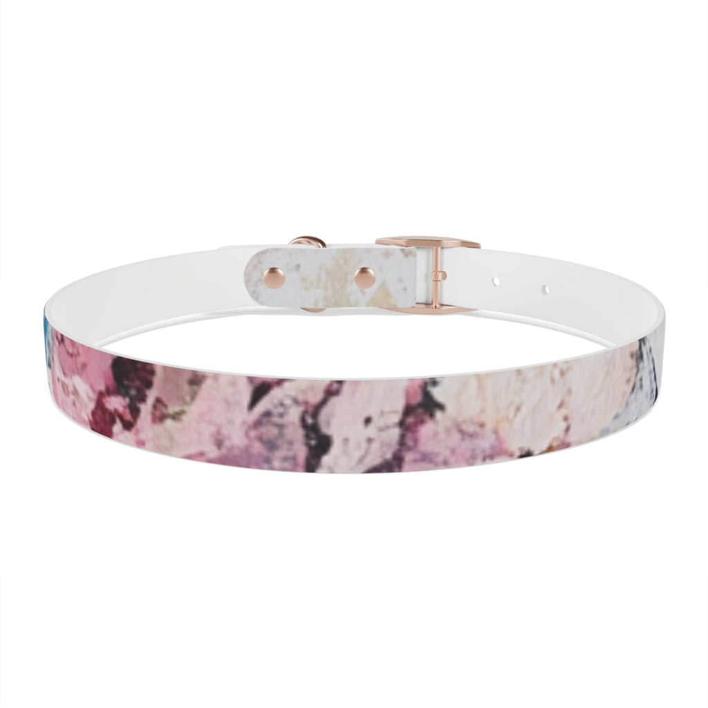 Stylish Floral Dog Collar, Pet Accessory, Adjustable Dog Collar, Handmade Dog Collar, Dog Lover Gift, Custom Pet Collar