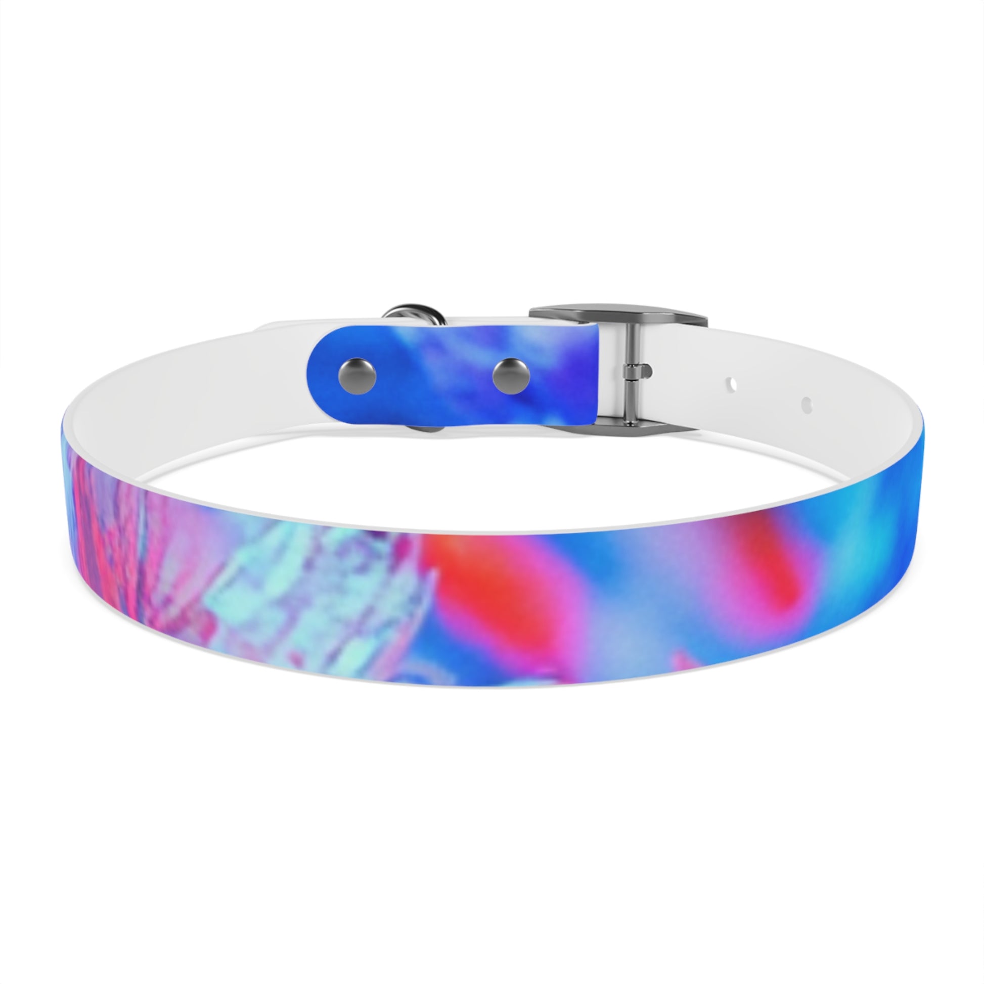 Colorful Artistic Dog Collar, Pet Accessory, Adjustable Collar, Dog Gift, Puppy Fashion, Dog Owner Gift